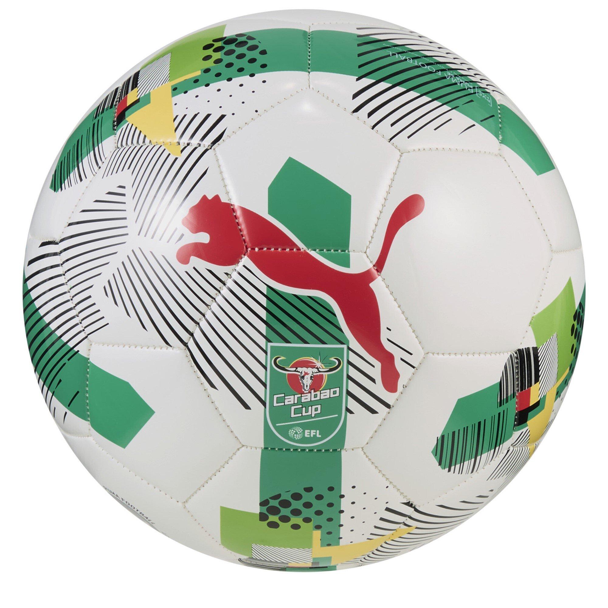 Bijelo/Zeleno - Puma - Orbita 6 Carabao Cup Football - 2