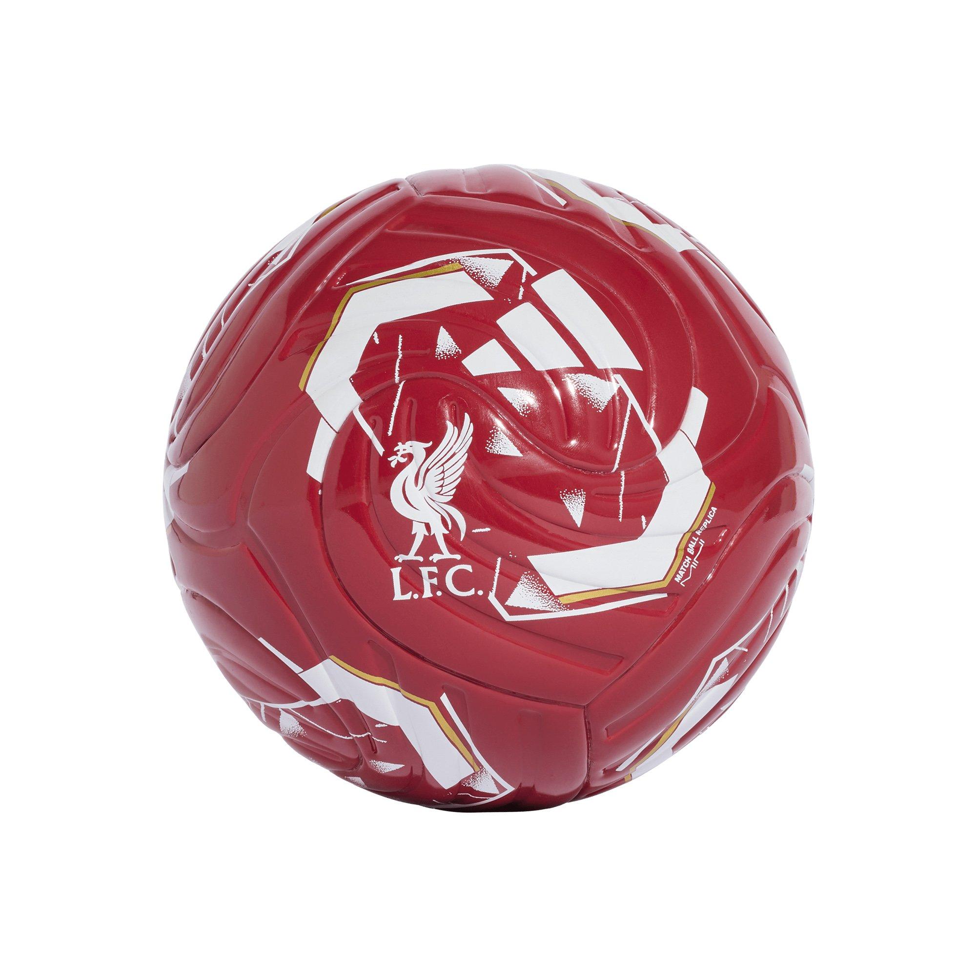 Maroon/White - adidas - Liverpool FC Home Mini Ball - 1