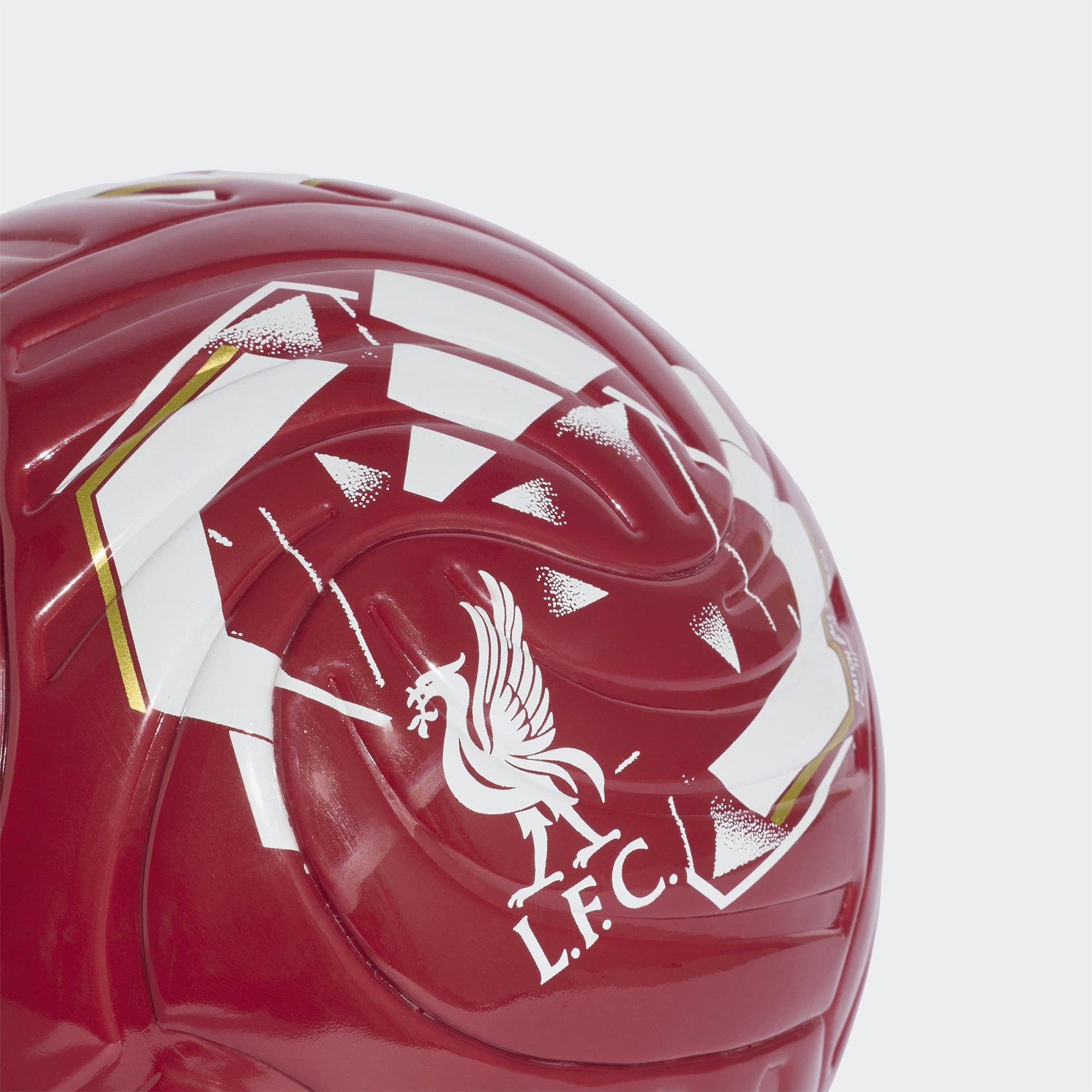 Maroon/White - adidas - Liverpool FC Home Mini Ball - 3