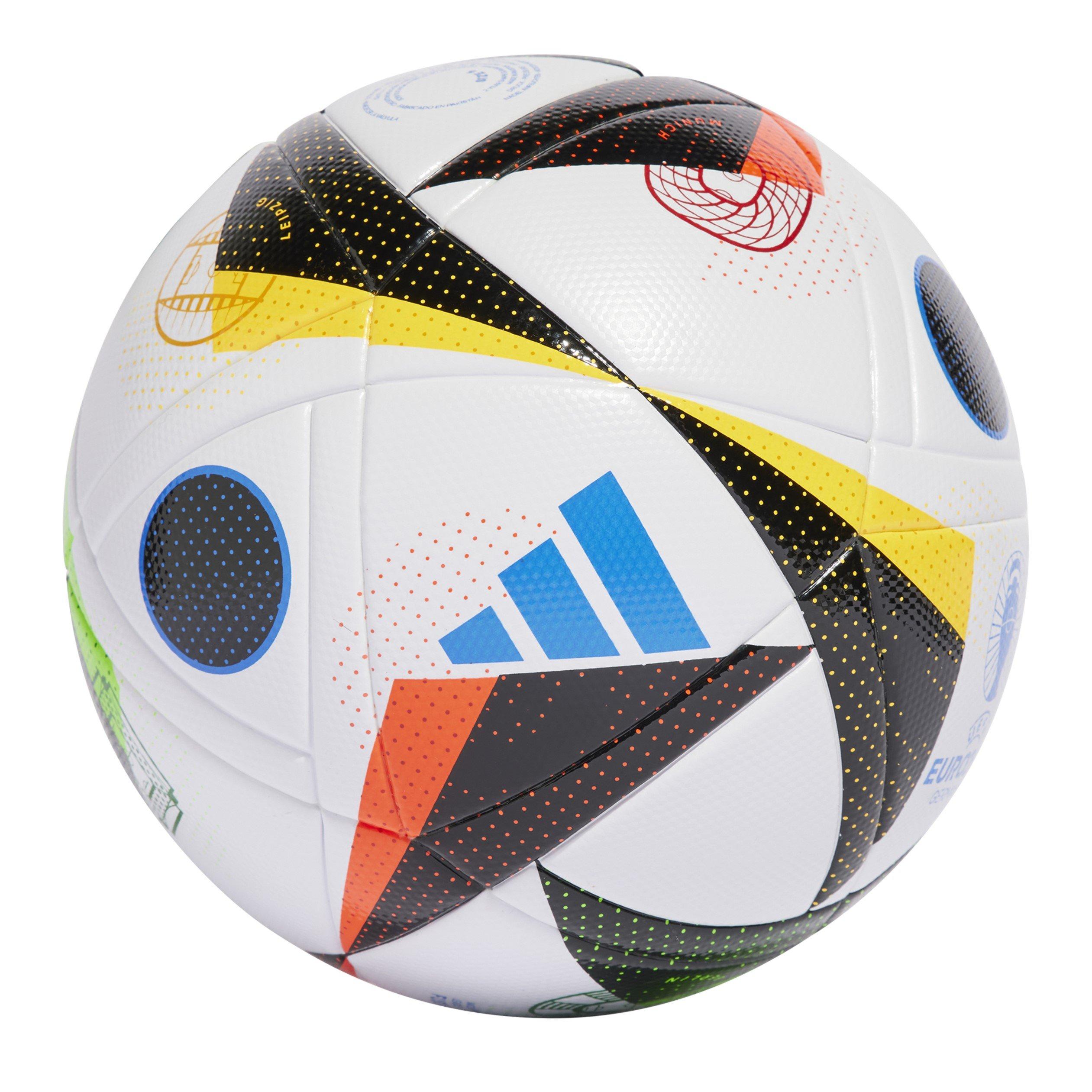 Adidas  Euro 2024 League Football - White/Black - Size 4