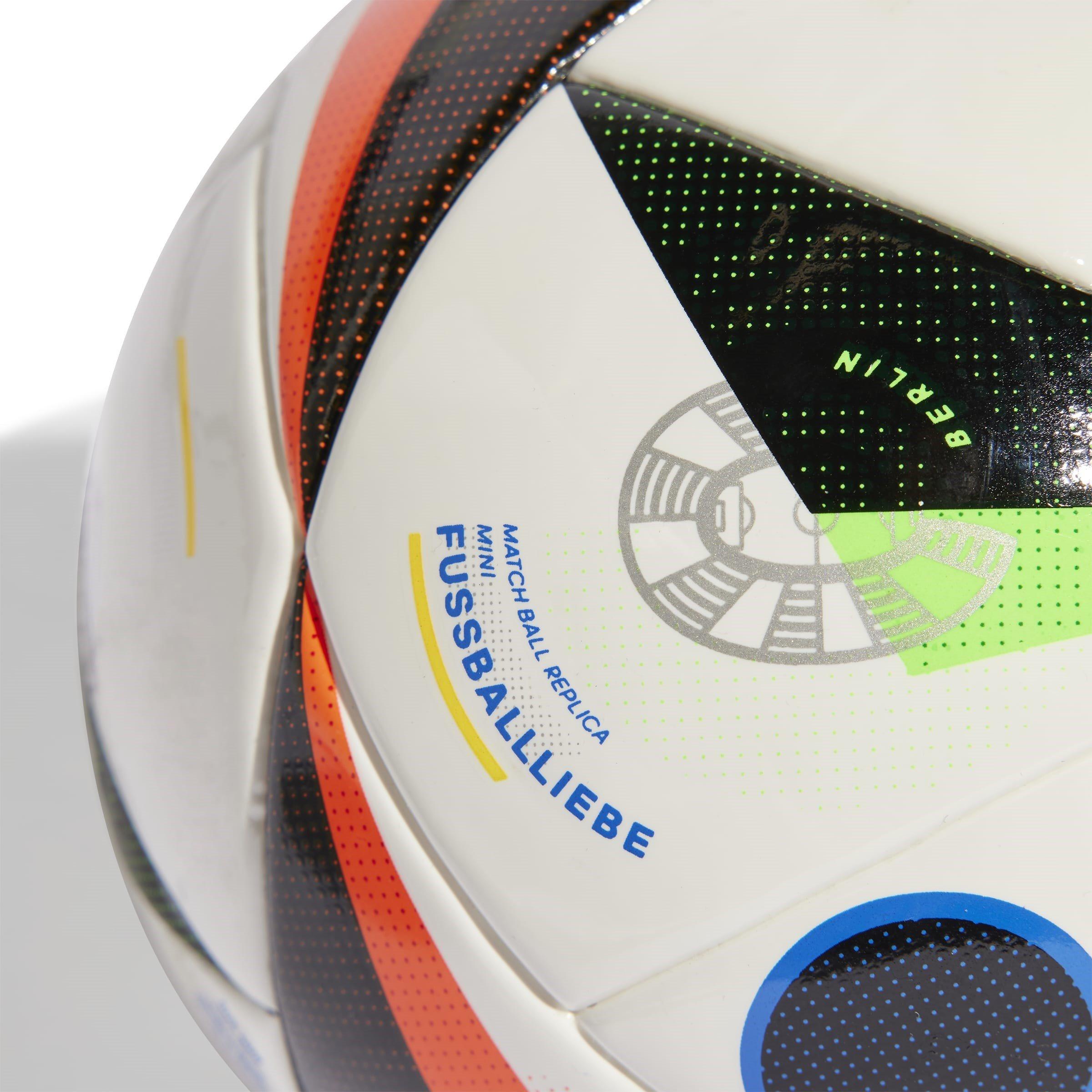Branco/Preto - adidas - Euro 2024™ Mini Football - 4