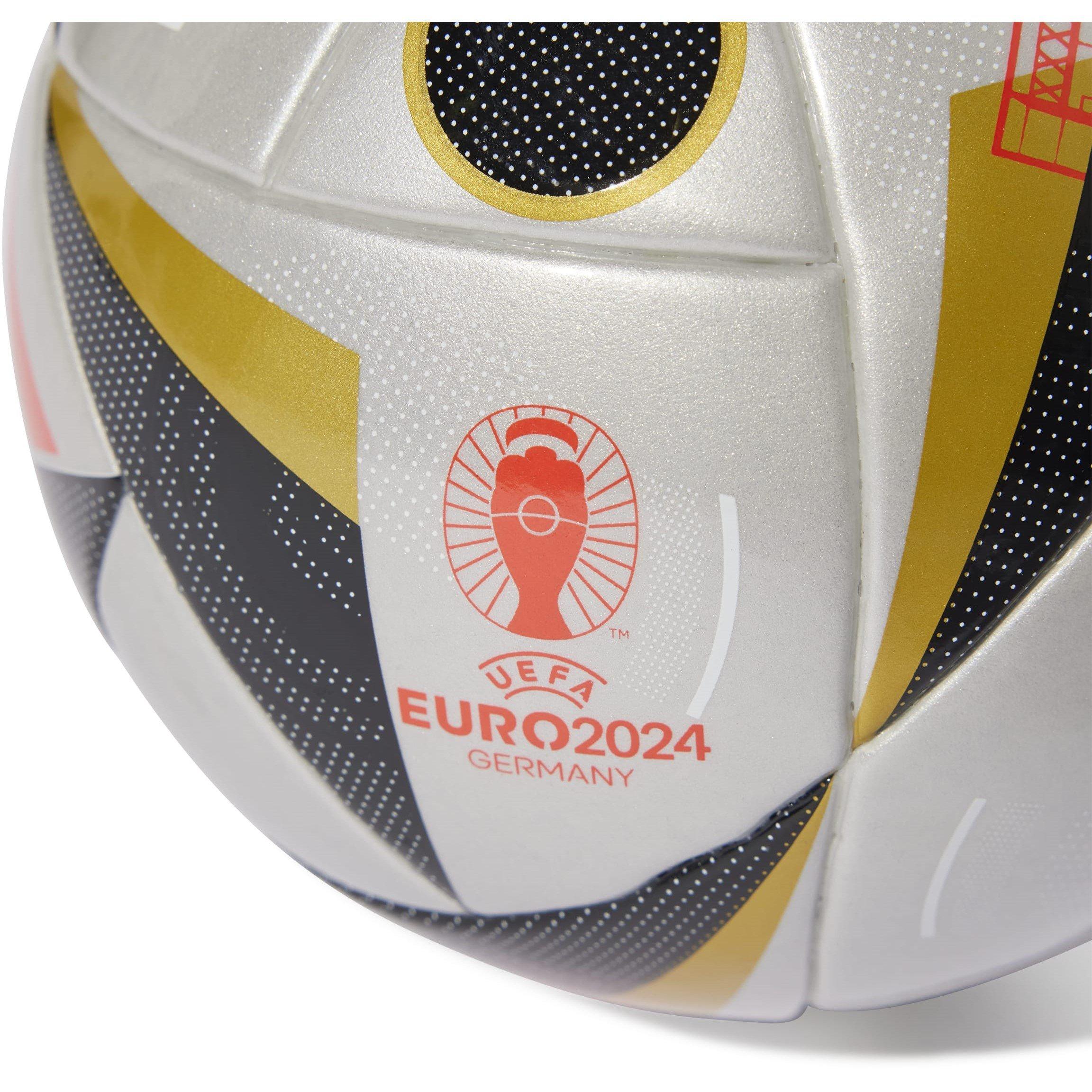 Silber/Gold. - adidas - Euro 2024™ Mini Football - 3