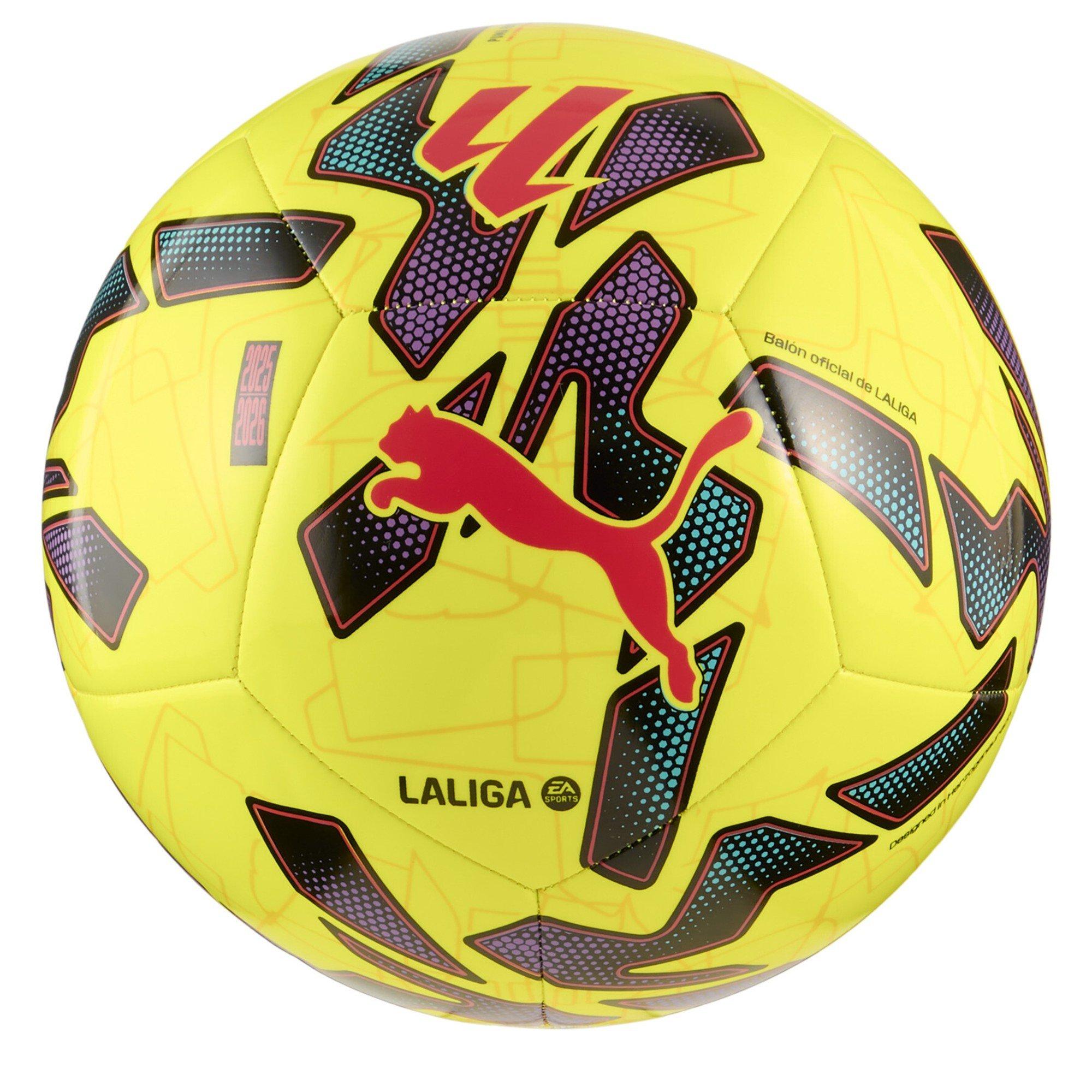 Puma  Orbita La Liga 1 2025 2026 Football Adults - Fluo Yellow - Size 5