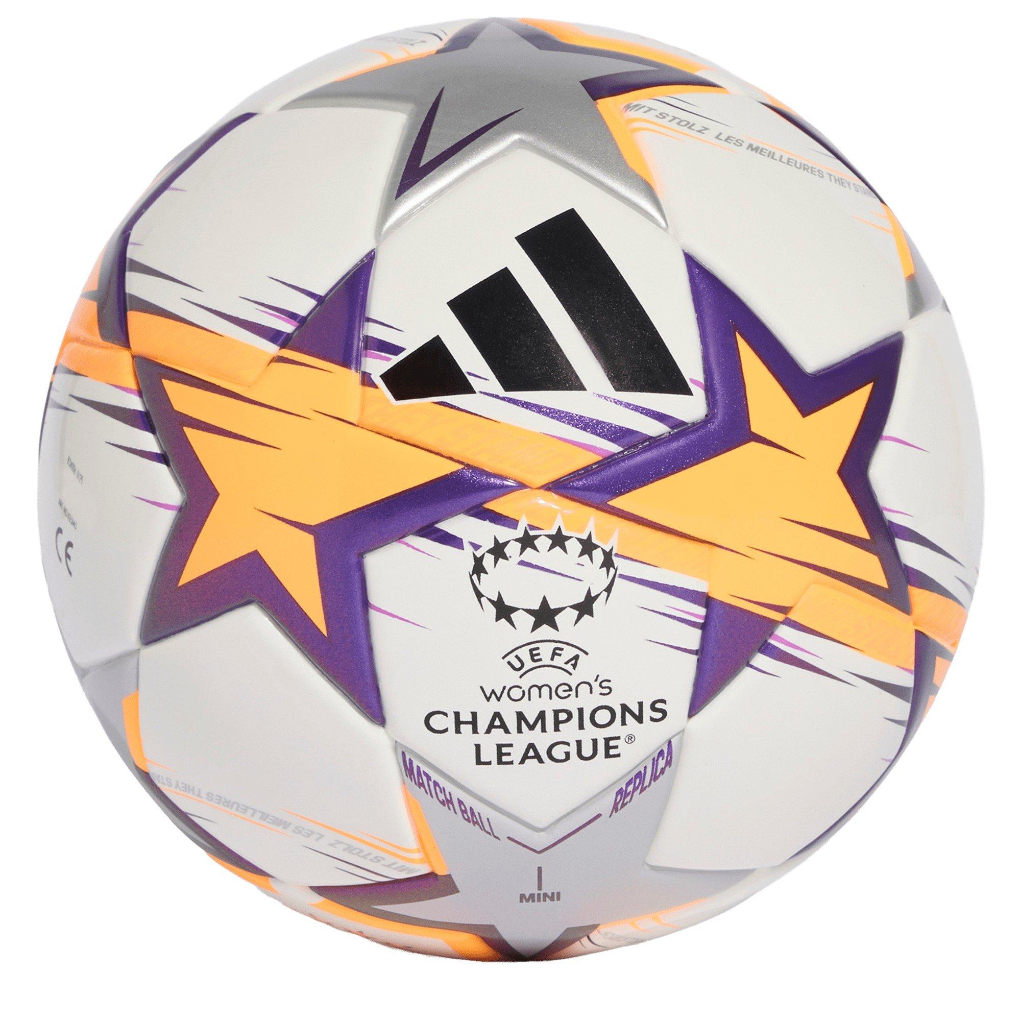 Weiß/Orange - adidas - UEFA Womens Champions League 26/27 Mini Ball - 1