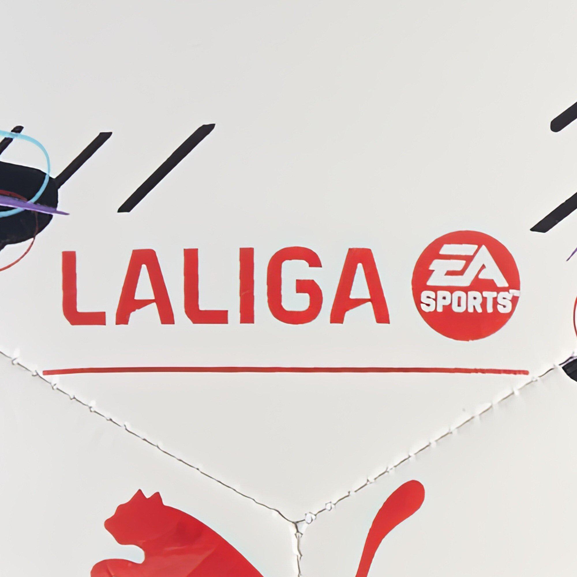 Hvid/Orange - Puma - Puma LaLiga Ply Ball Sn72 - 3