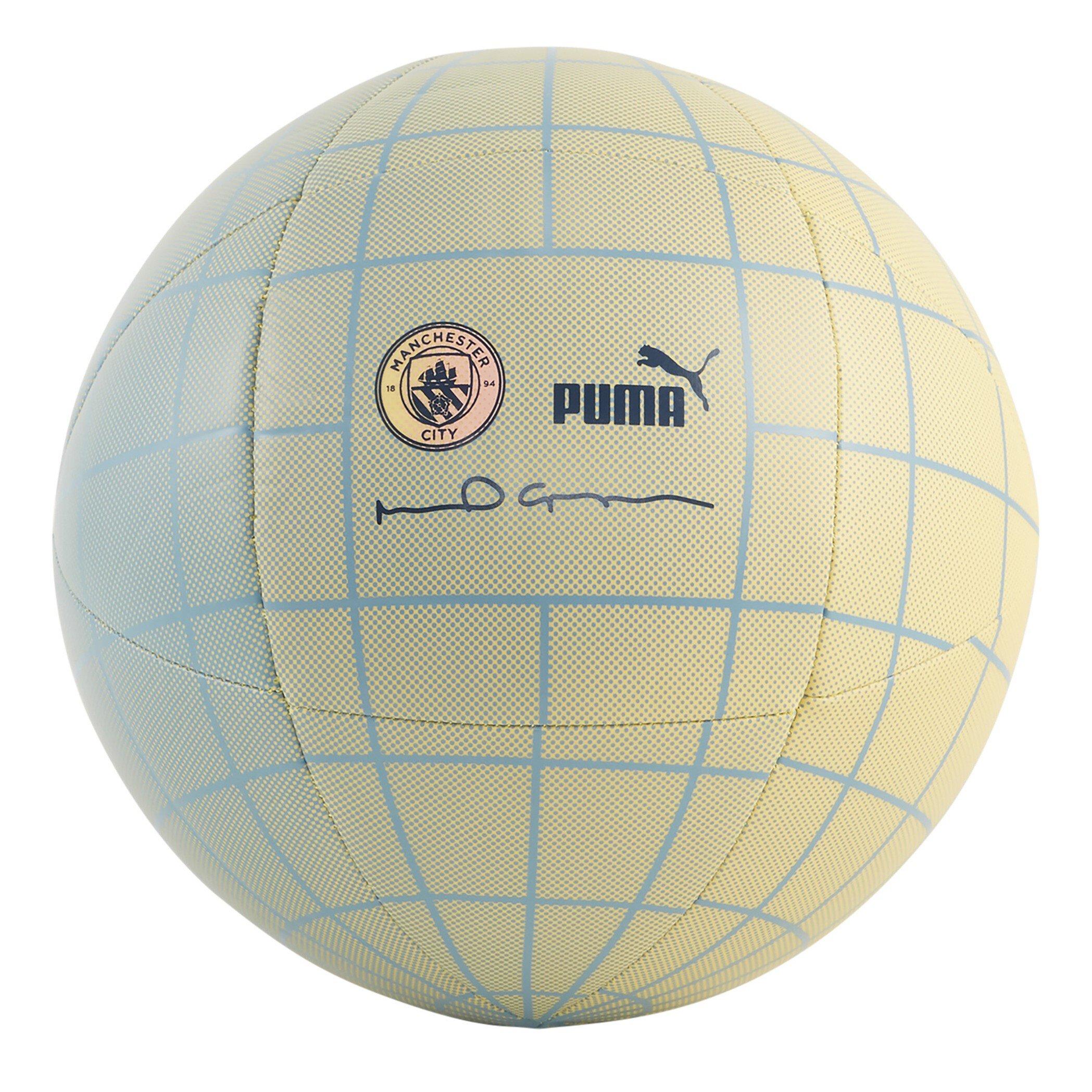 Puma  Mcfc Statement Ball Football Adults - Light Straw - Size 5