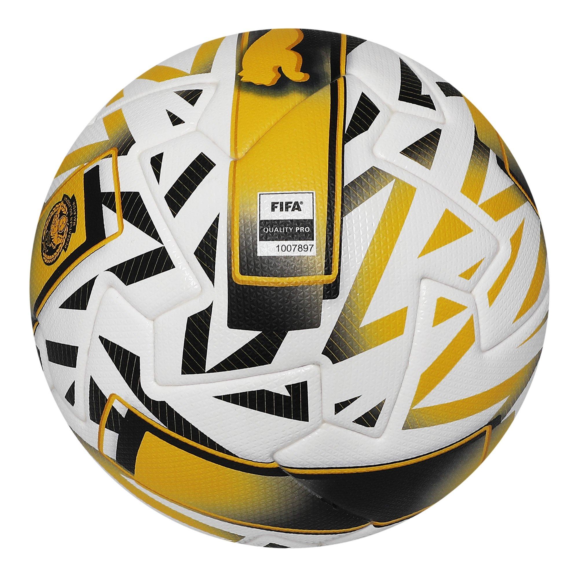 White/Yellow - Puma - Men's Orbita FAM 2 Football - 3