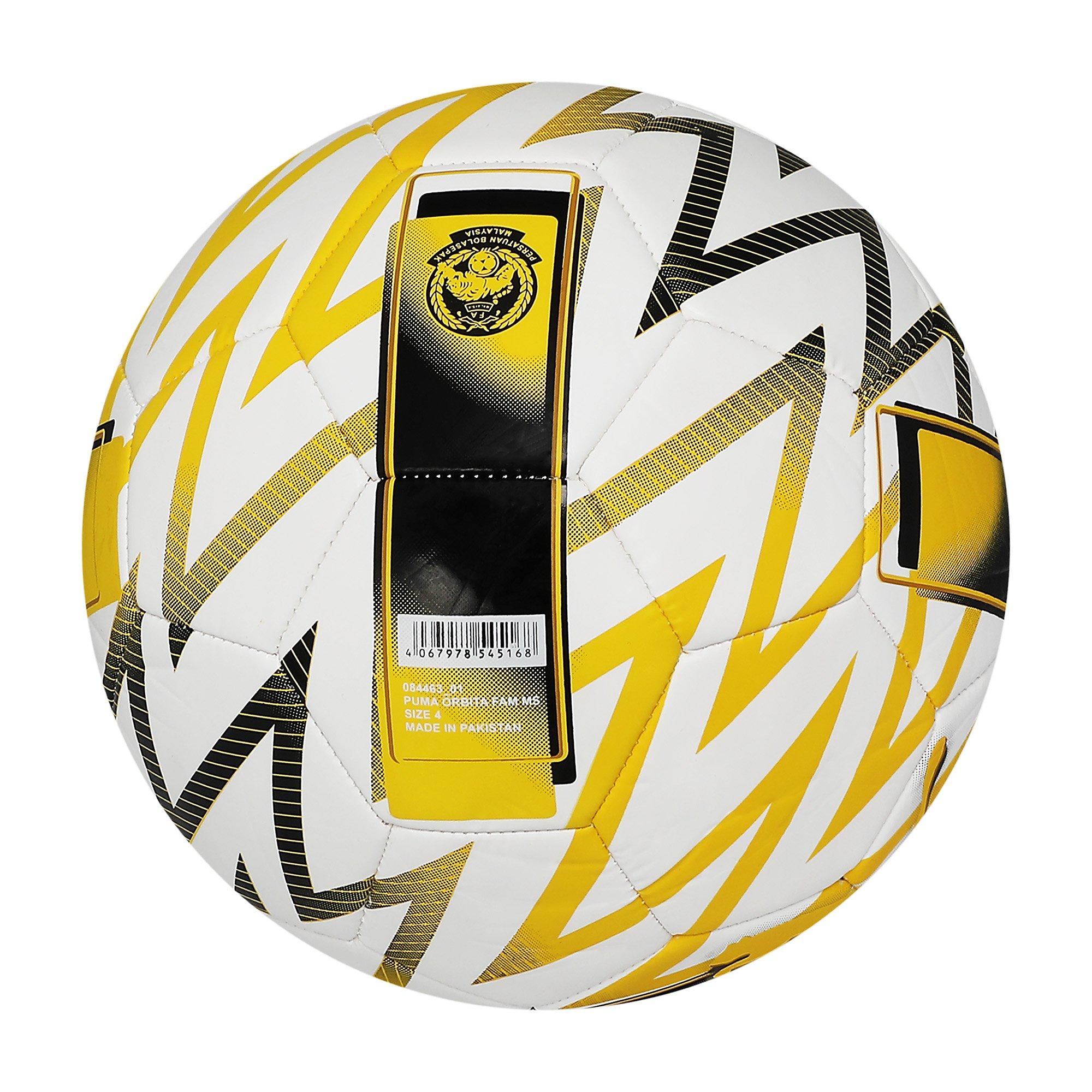 White/Yellow - Puma - Men's Orbita Fam MS Football - 5