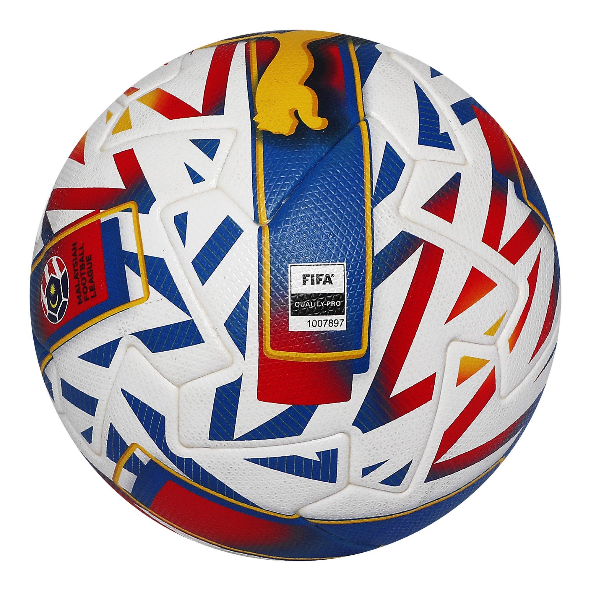 White/Multi - Puma - Orbita MFL 1 Football - 3