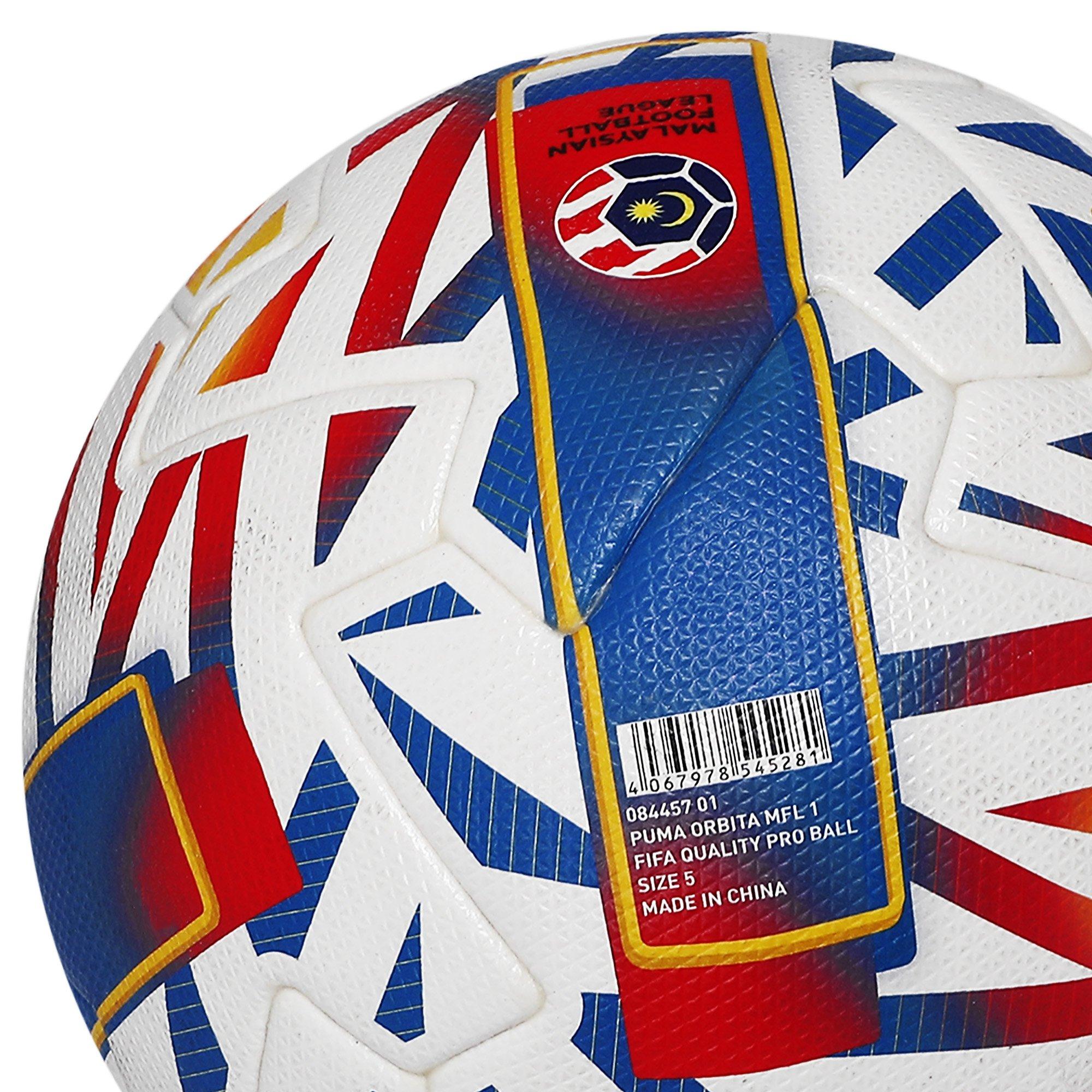 White/Multi - Puma - Orbita MFL 1 Football - 5
