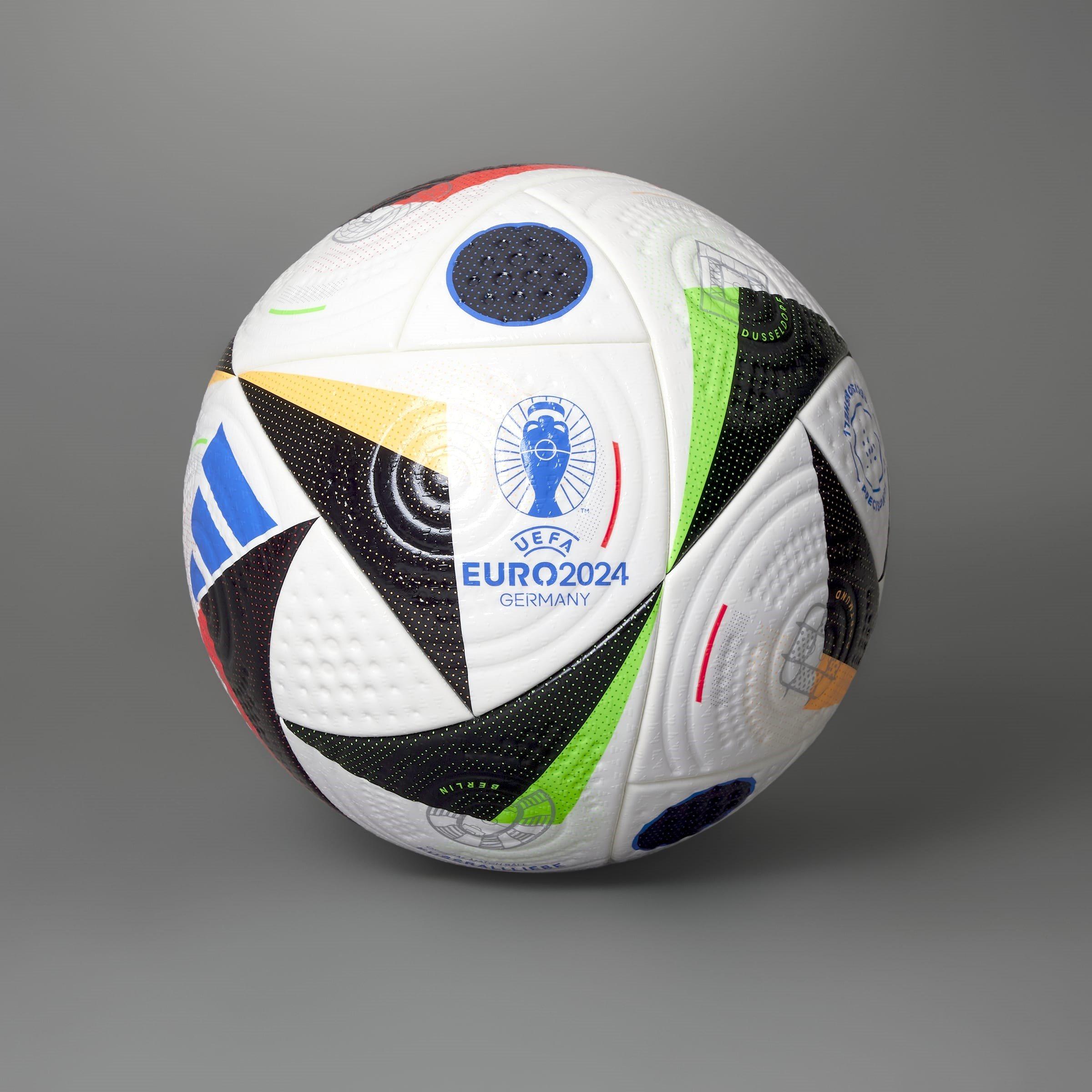 Blanco/Negro - adidas - Euro 2024™ Pro Football - 5