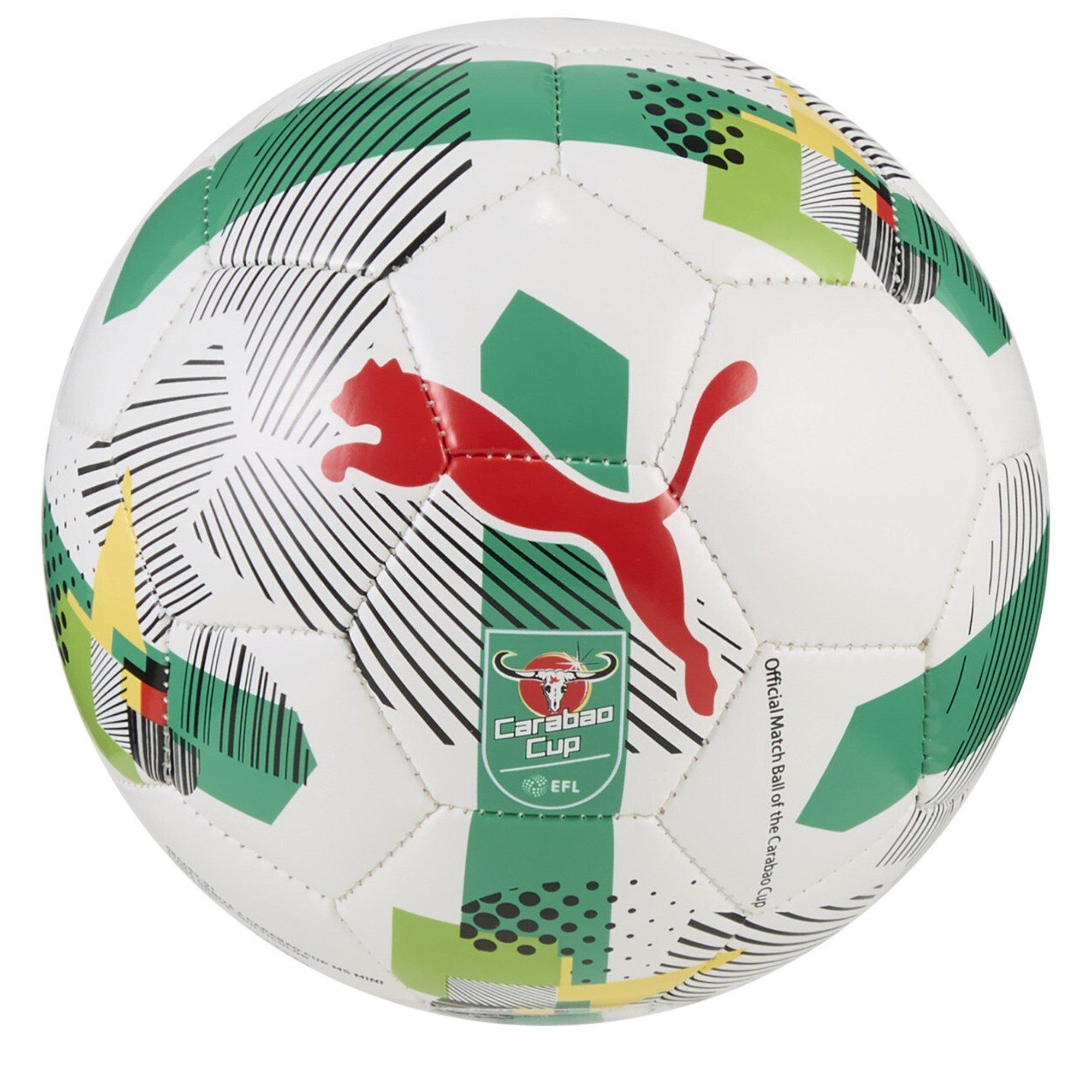 White/Green - Puma - Orbita Carabao Cup Mini Football - 2