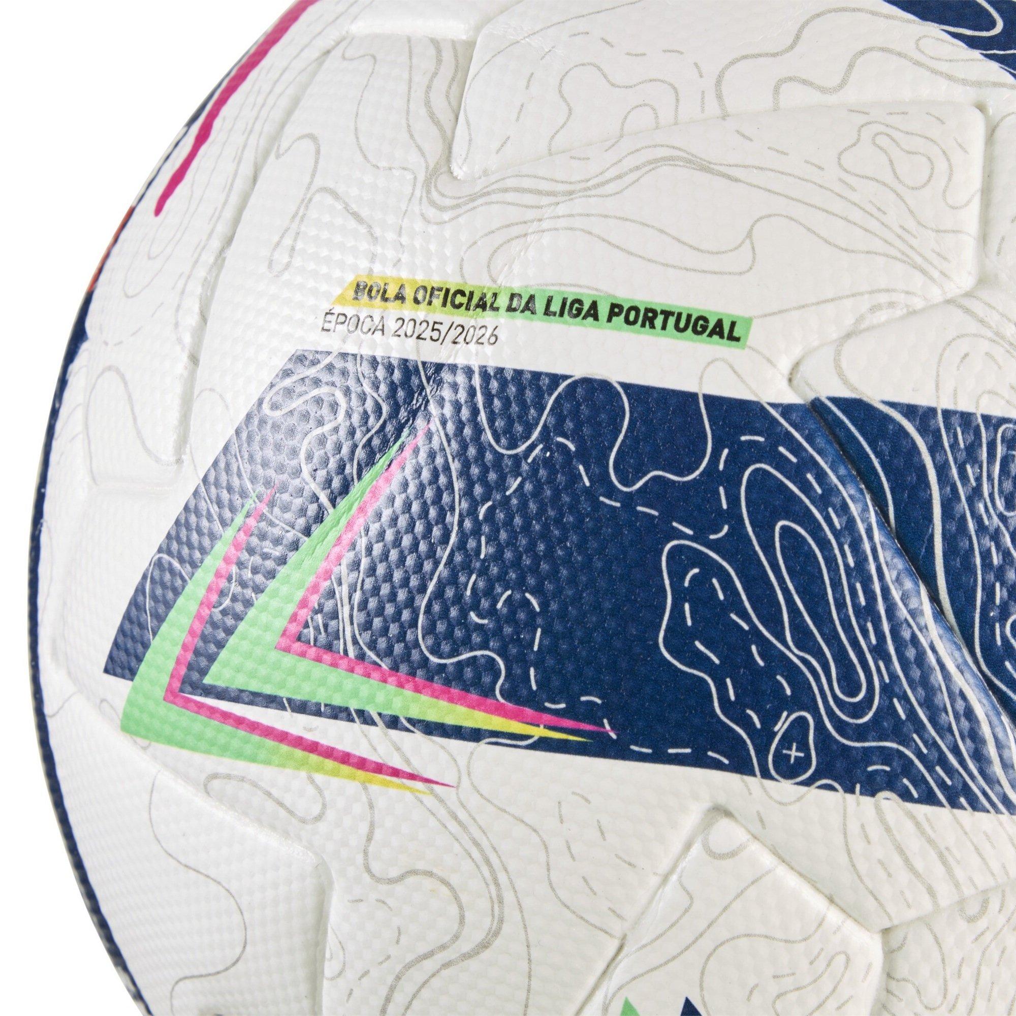 Hvid/Marineblå - Puma - Orbita Liga Portugal Match Ball 2025 2026 Adults - 3