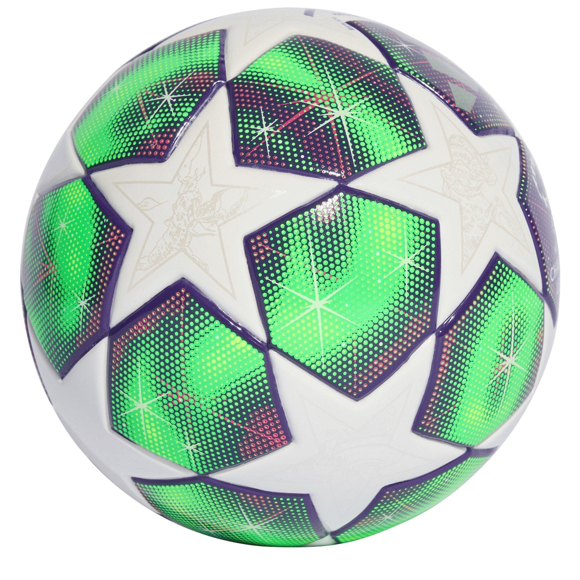 White/Yellow - adidas - Womens UEFA Champions League Mini Football 2025 2026 - 2