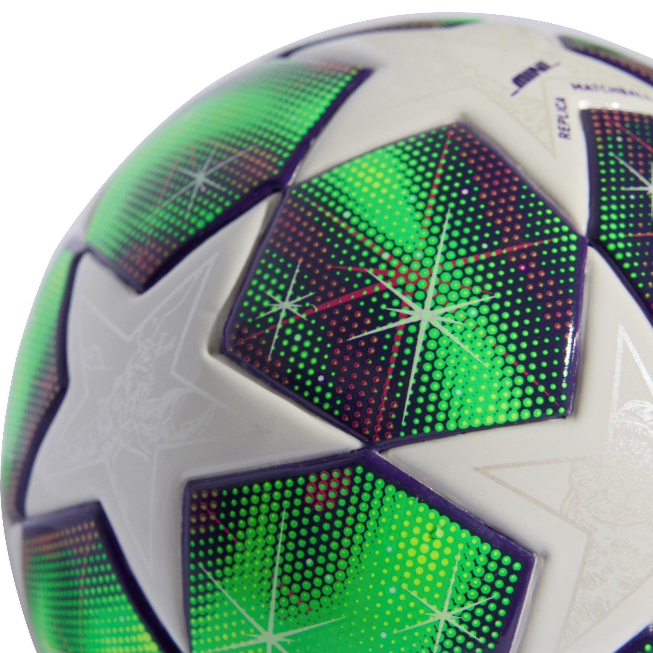 White/Yellow - adidas - Womens UEFA Champions League Mini Football 2025 2026 - 4