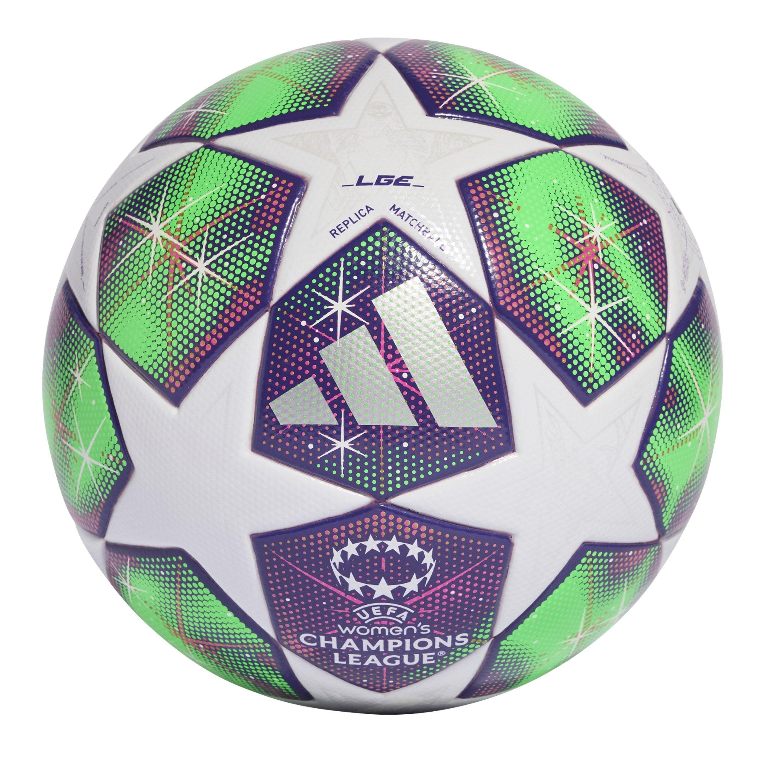 Adidas  Womens Uefa Champions League Football 2025 2026 - White/Yellow - Size 5