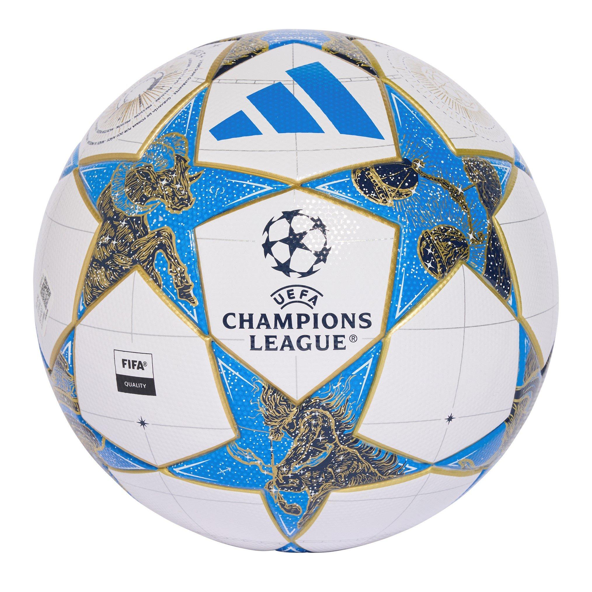 Bijelo/Plavo - adidas - Champions League 2025/2026 Synthetic Leather Football - 2