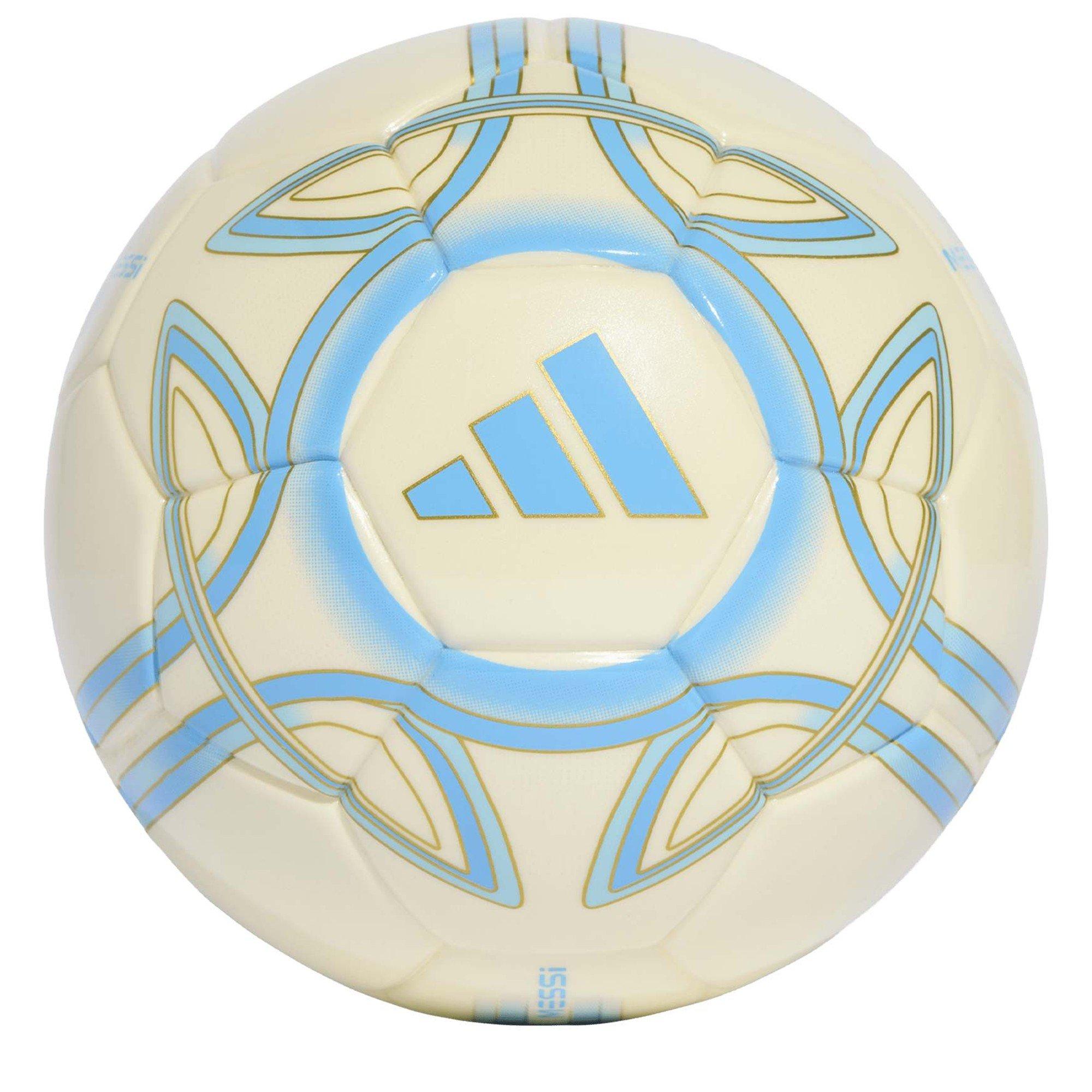 Elfenbein/Blau - adidas - Adidas Messi Mini 63 - 1