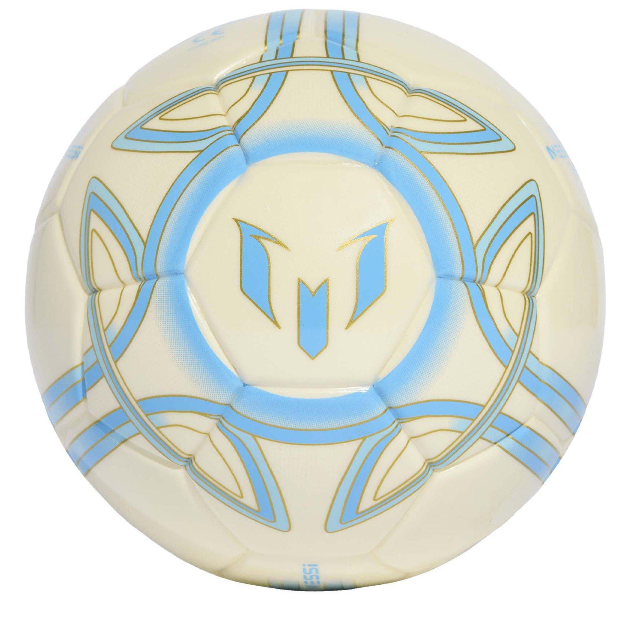 Elfenbein/Blau - adidas - Adidas Messi Mini 63 - 2