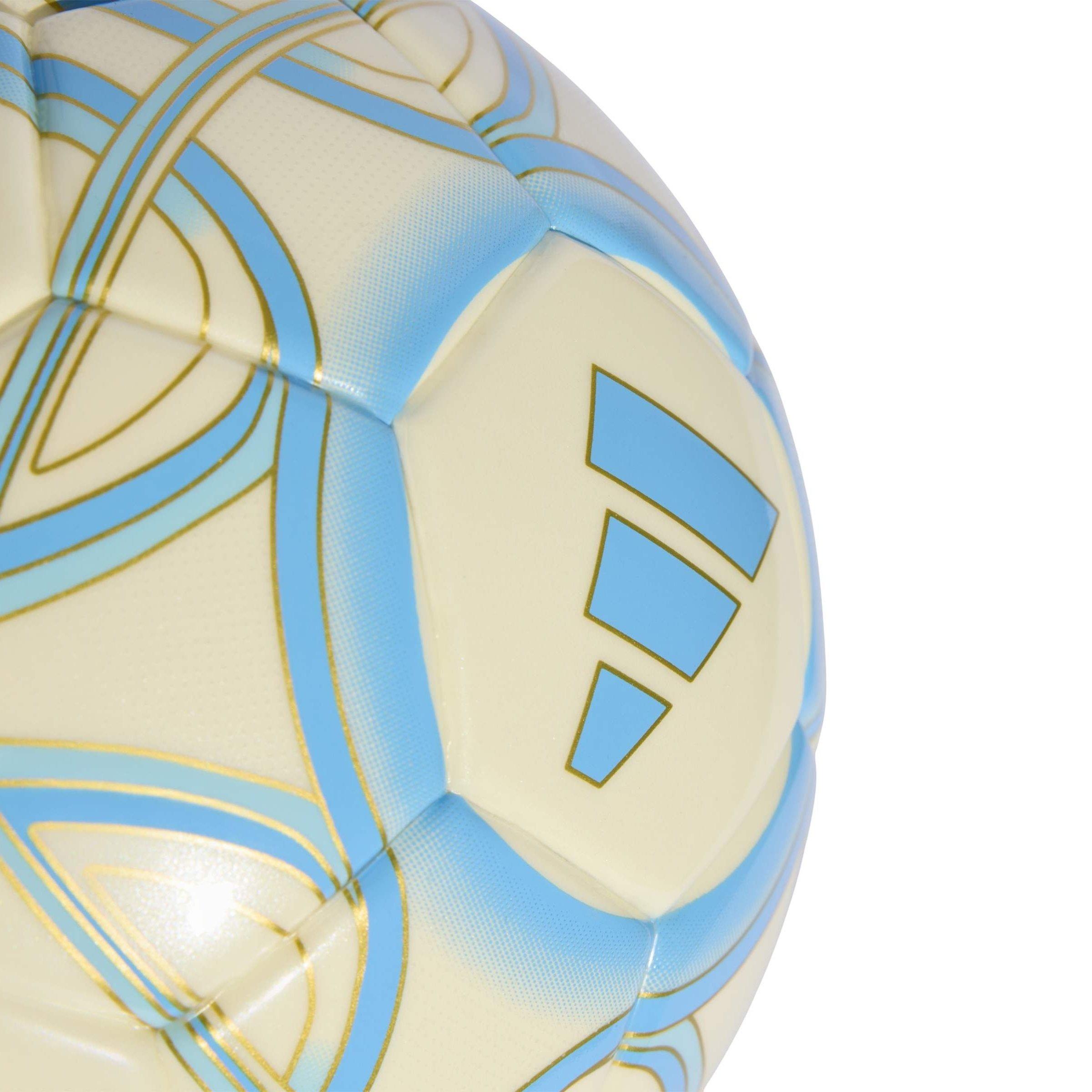 Elfenbein/Blau - adidas - Adidas Messi Mini 63 - 3