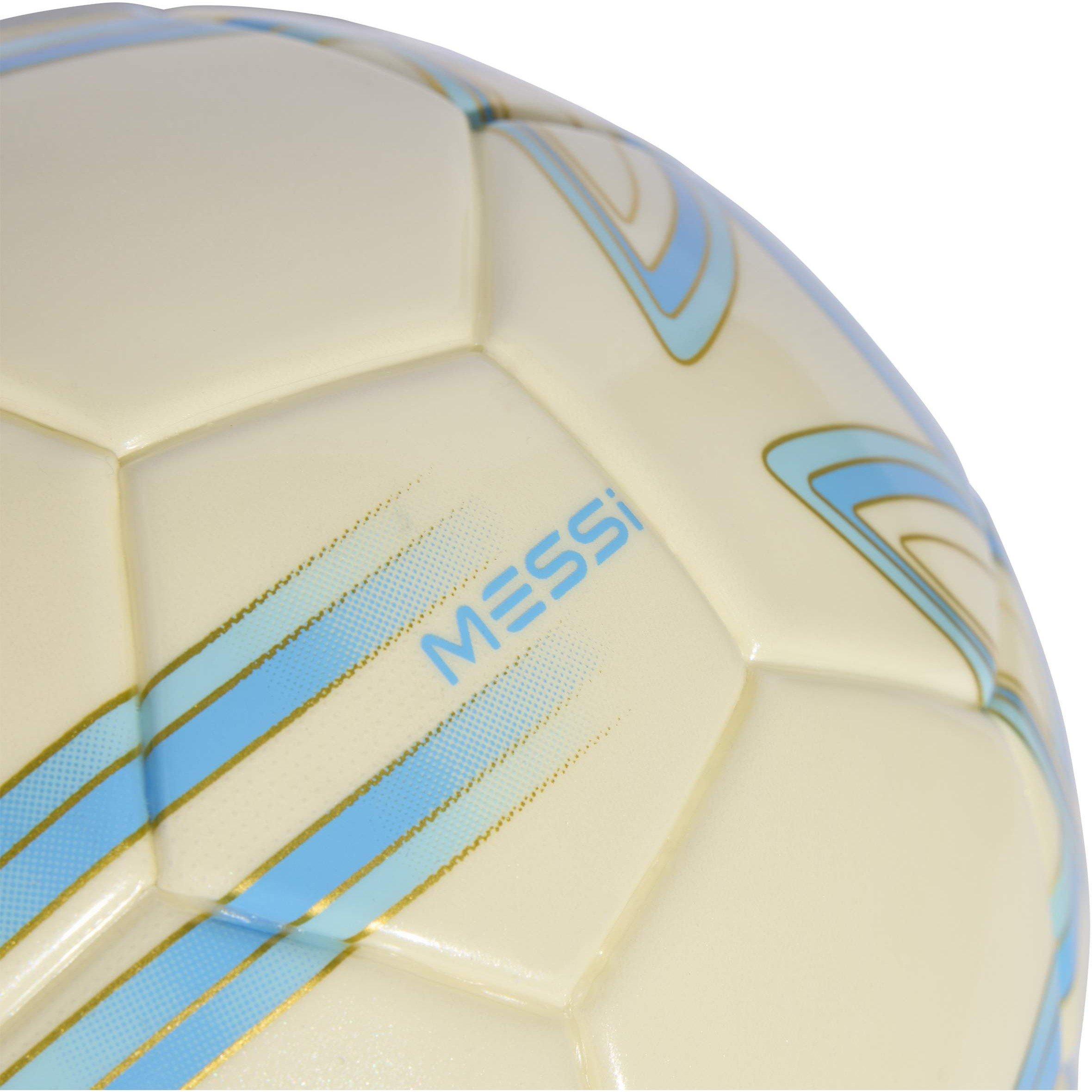 Elfenbein/Blau - adidas - Adidas Messi Mini 63 - 4
