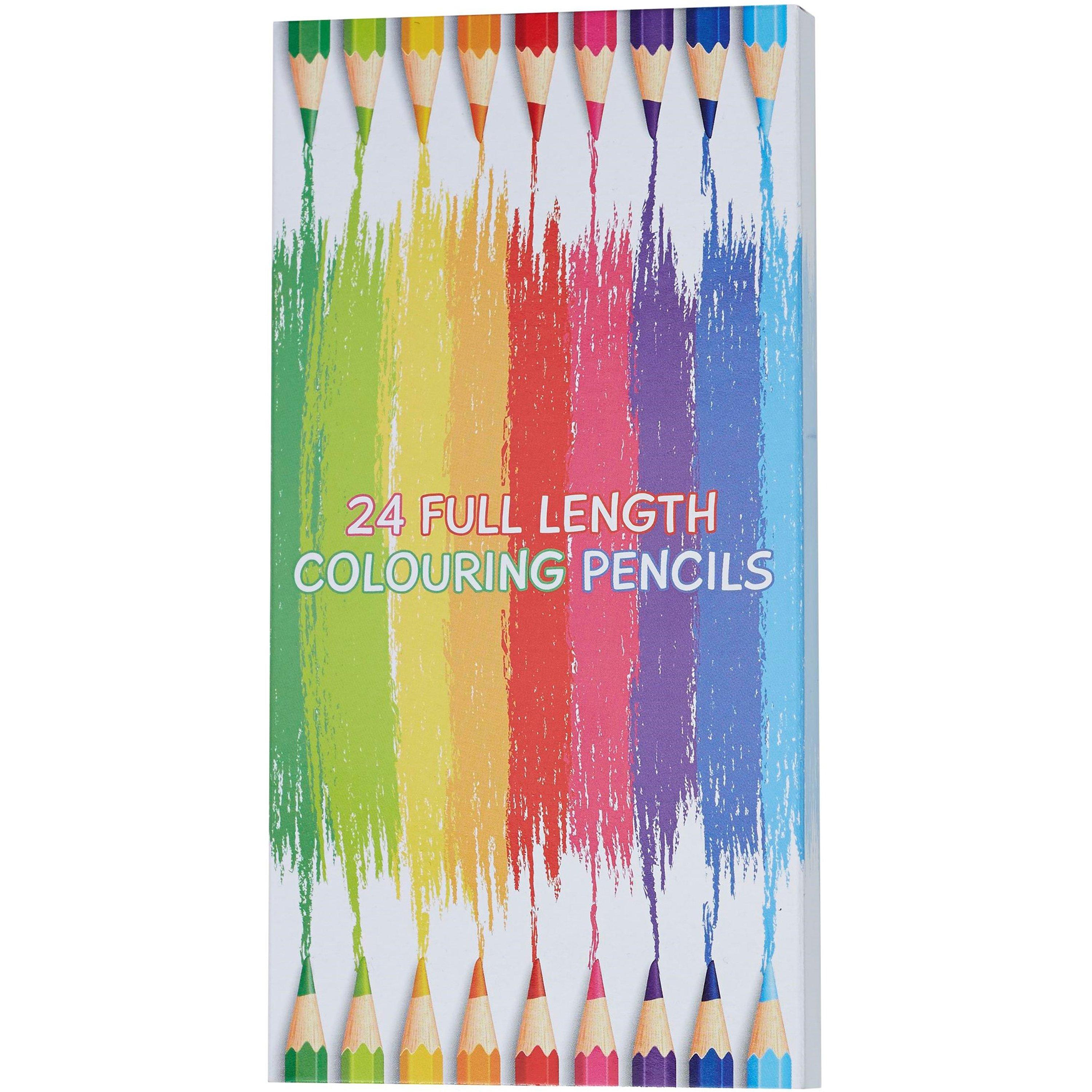 Meerkleurig - Star - 24 Pack Colour Pencil - 2