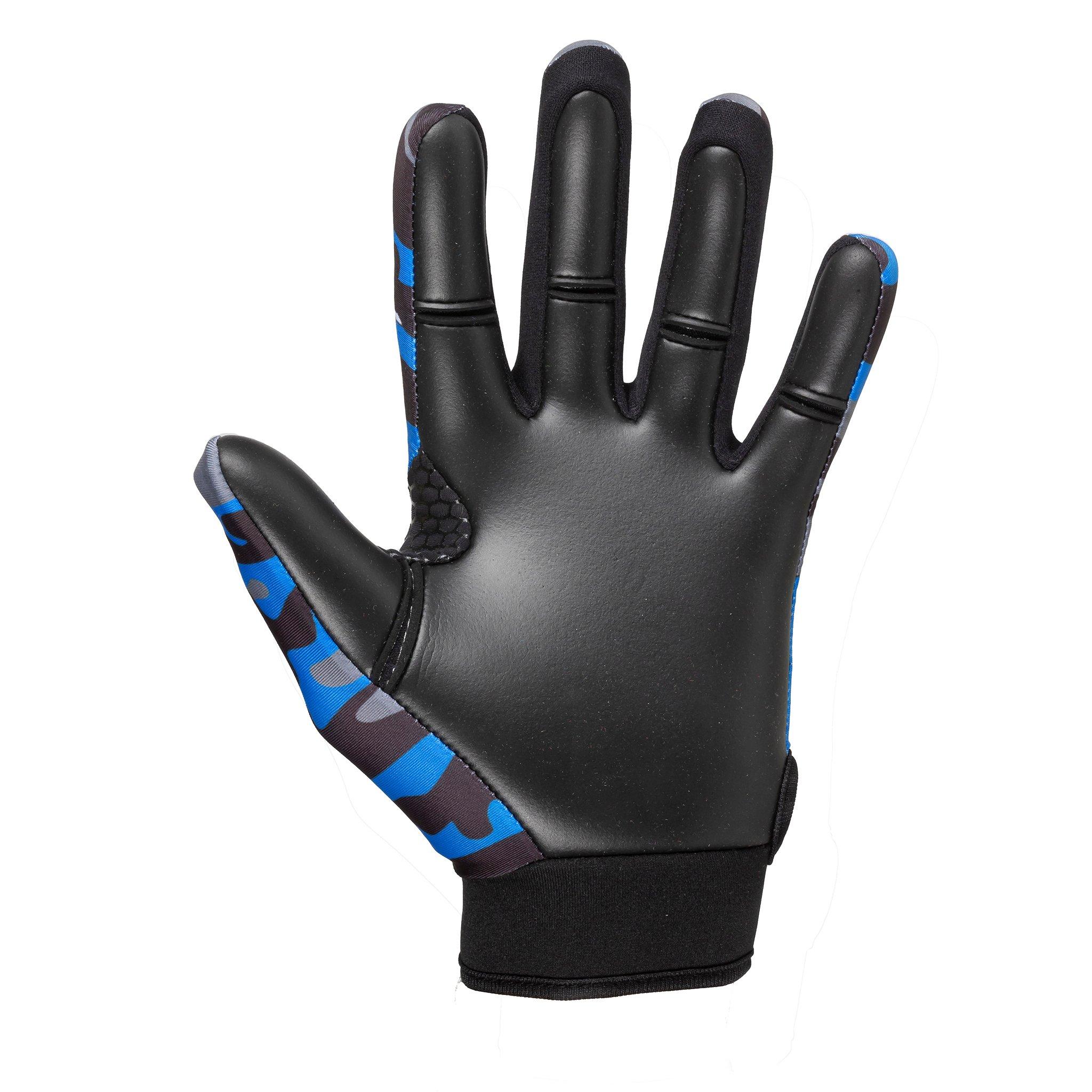 Crna/Plava kamuflaža - Karakal - Camo GAA Gloves Junior - 3