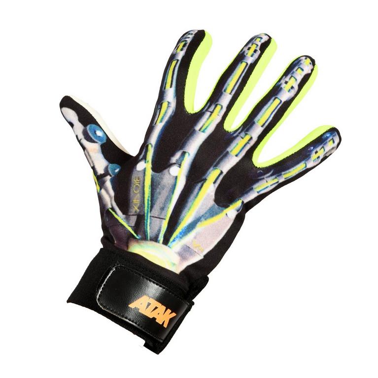 Argent/Jaune - Atak - Atak Bionix Gaelic Gloves Junior - 1