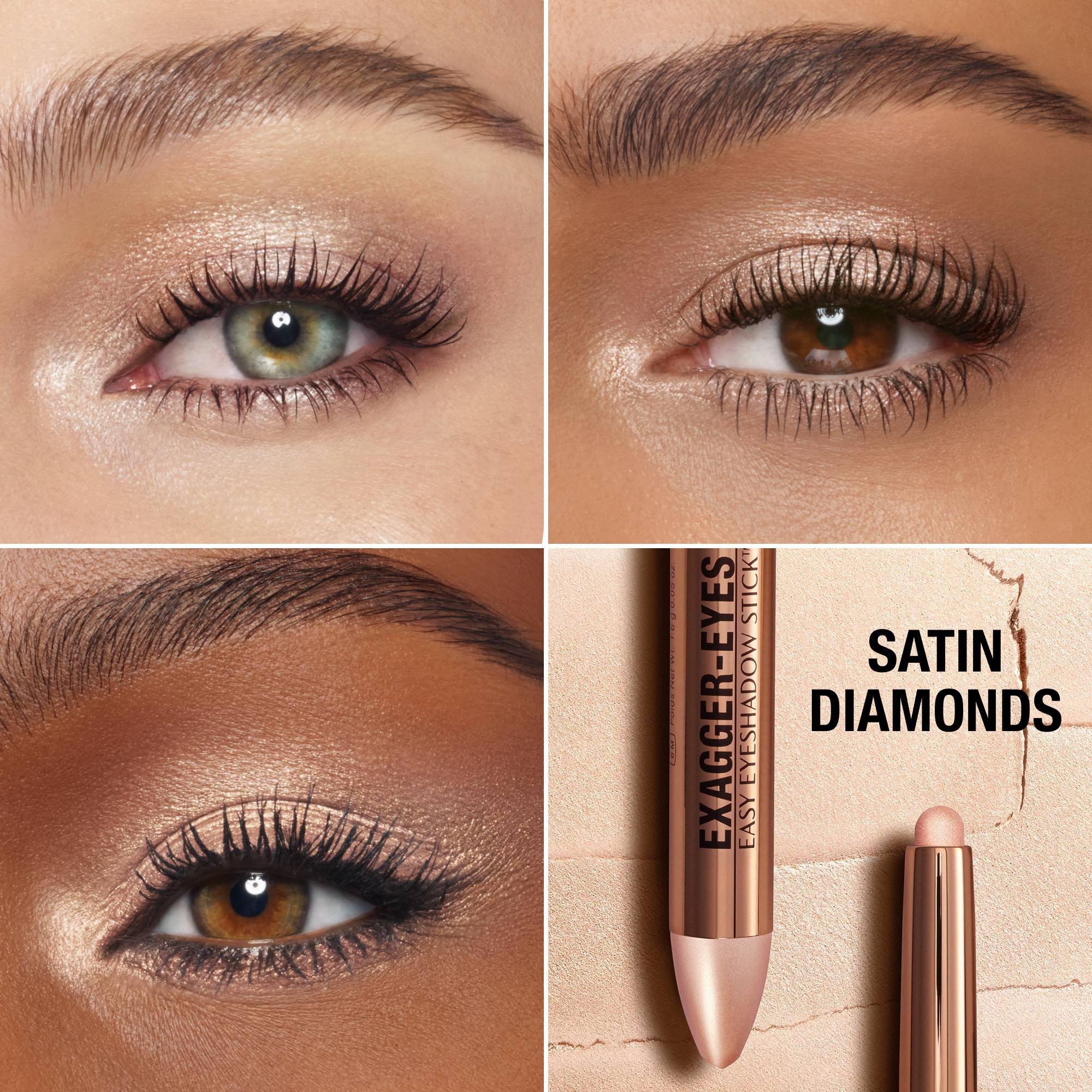 SATIN DIAMONDS - Charlotte Tilbury - Exagger-Eyes Easy Eyeshadow Stick - 4
