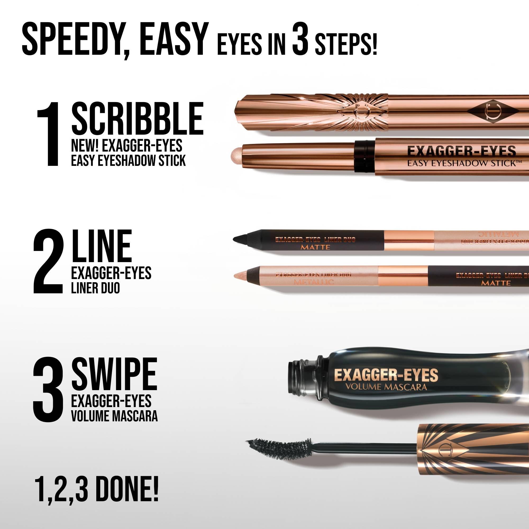 SATIN DIAMONDS - Charlotte Tilbury - Exagger-Eyes Easy Eyeshadow Stick - 6