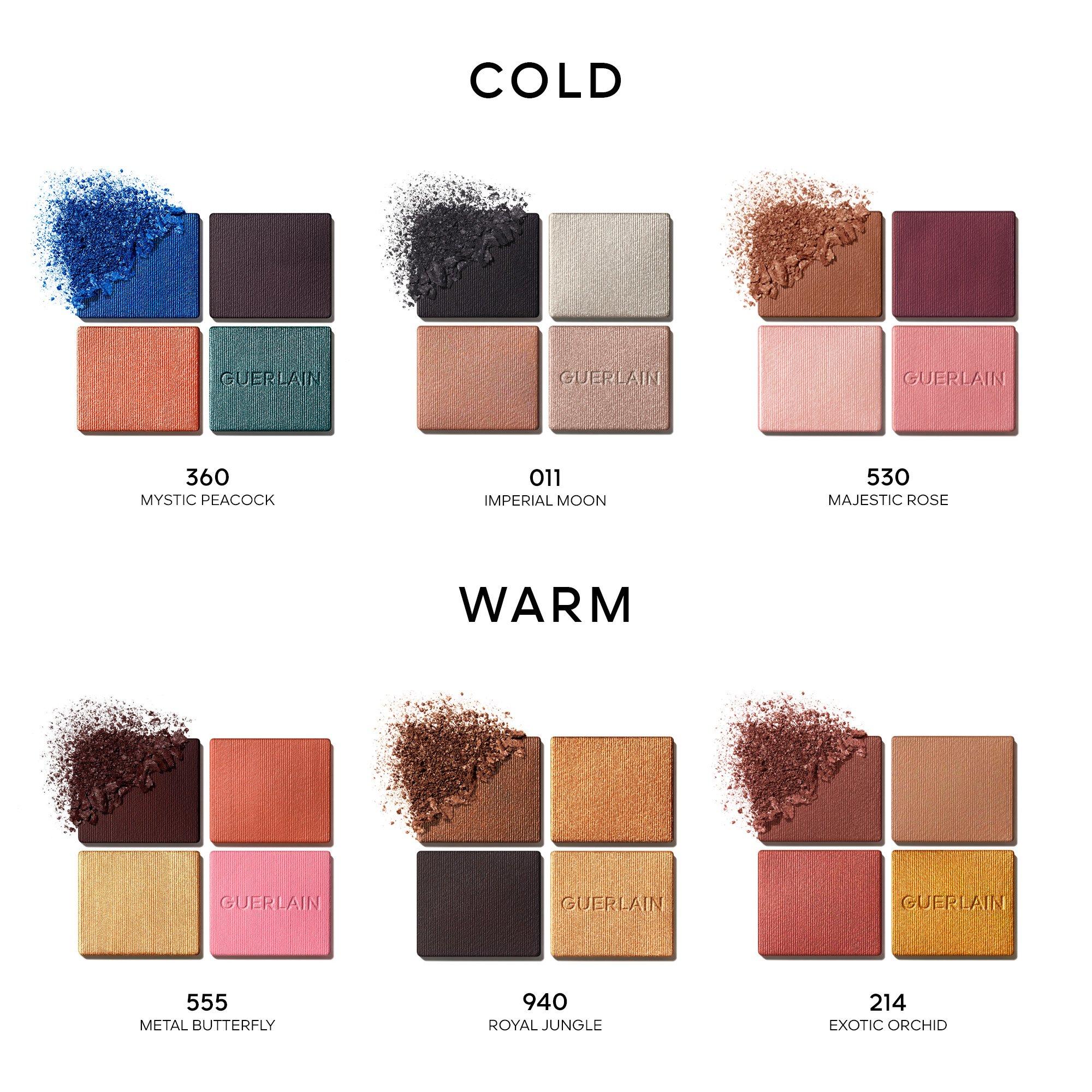 360 Peacock - Guerlain - Ombres G Eyeshadow quad - 2