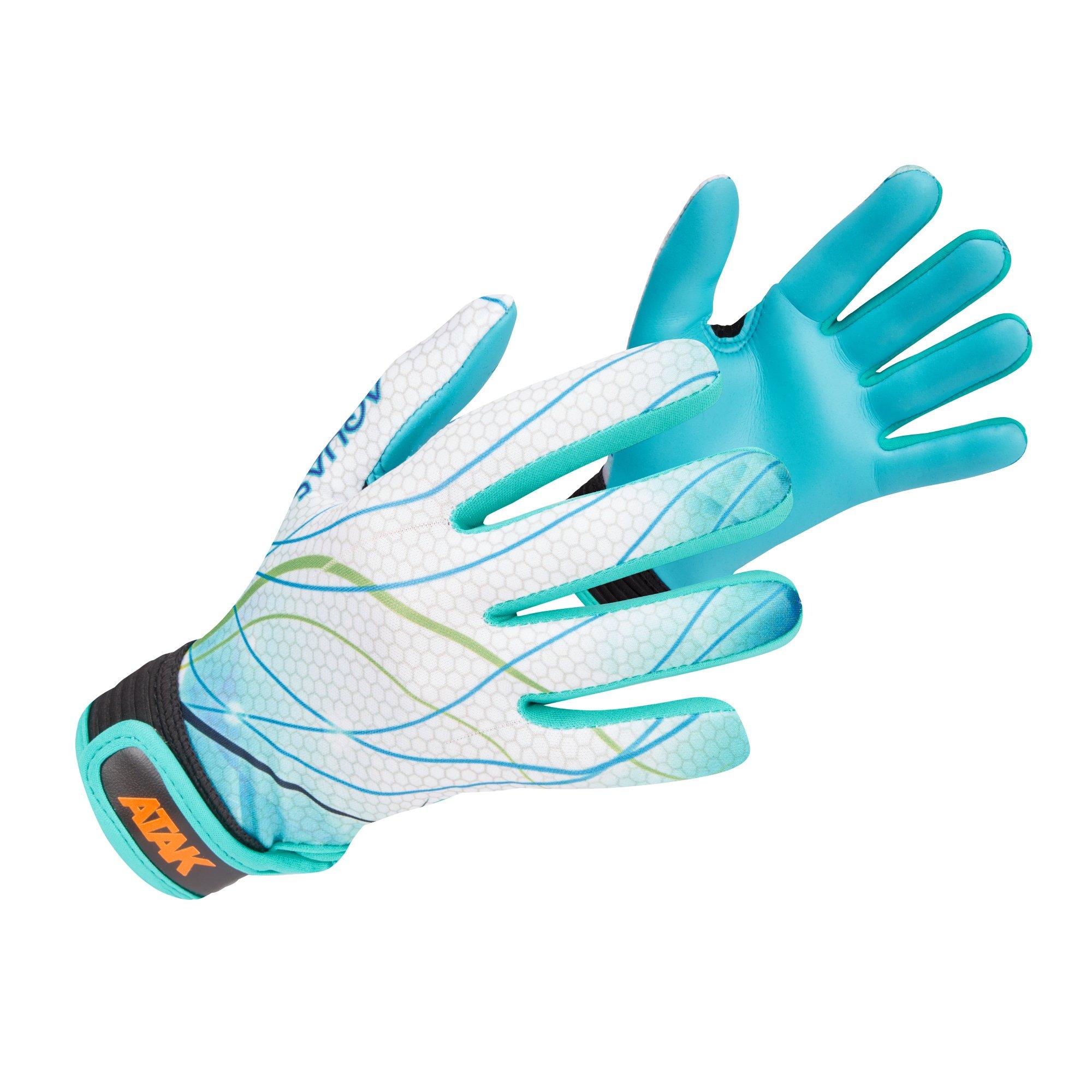 Aqua Blue - ATAK Sports - Aquas Gaelic Gloves Senior - 1