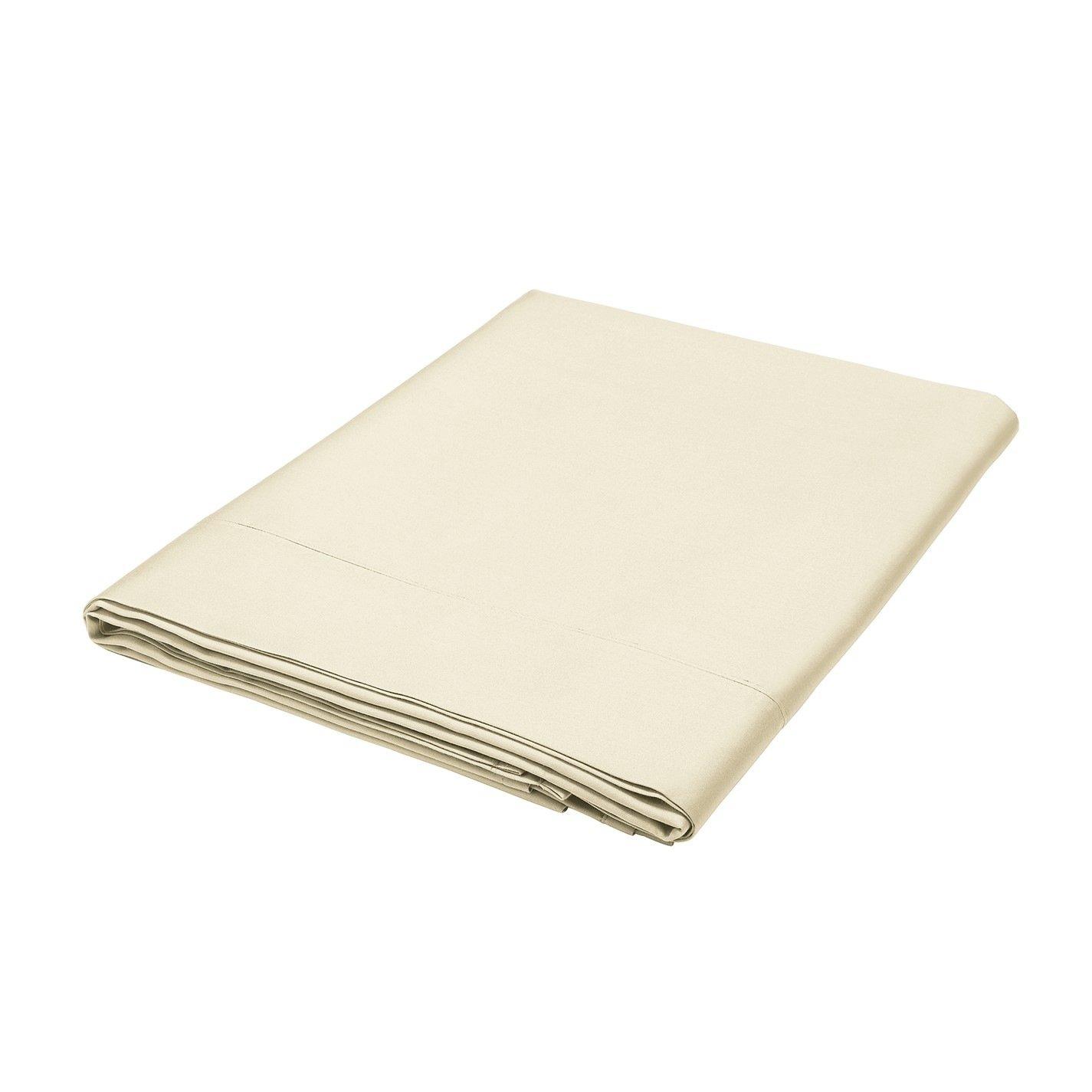 Chalk - Bedeck of Belfast - Cotton Sateen Flat Sheet 400TC - 2