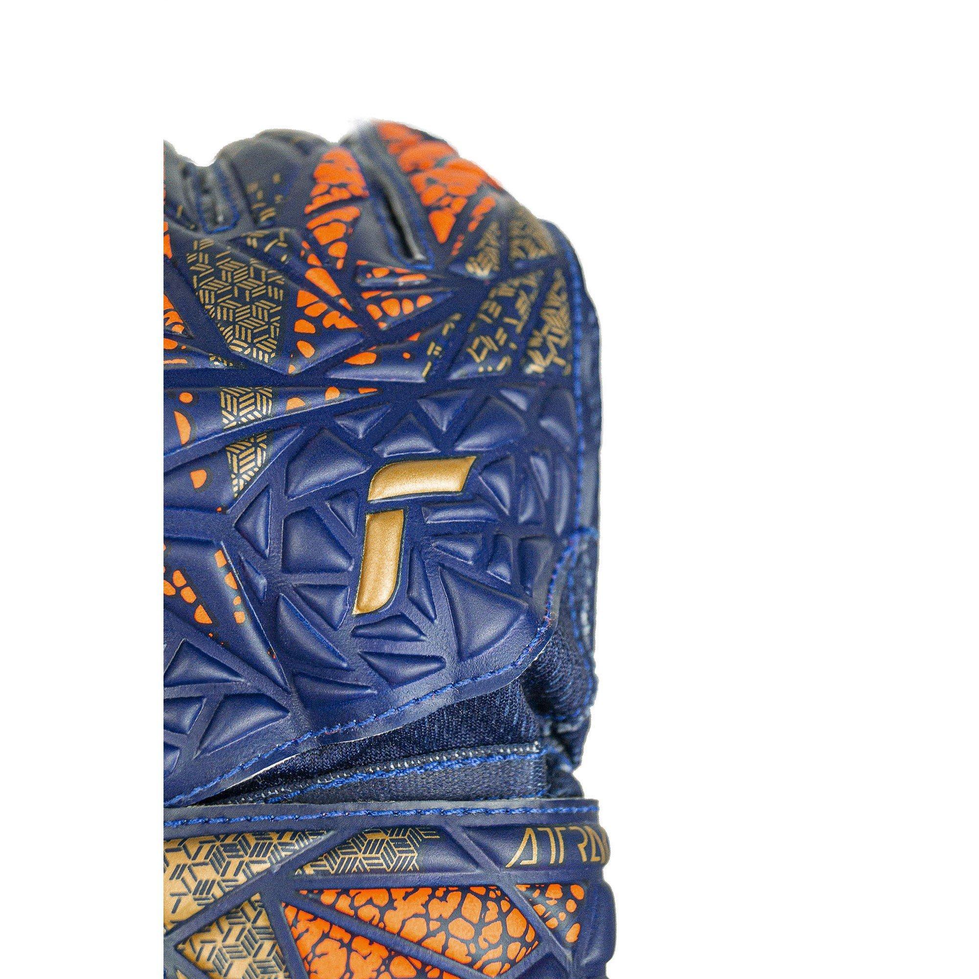 Prem Blue/Gold - Reusch - Adults Grip Goalkeeper Gloves - 6