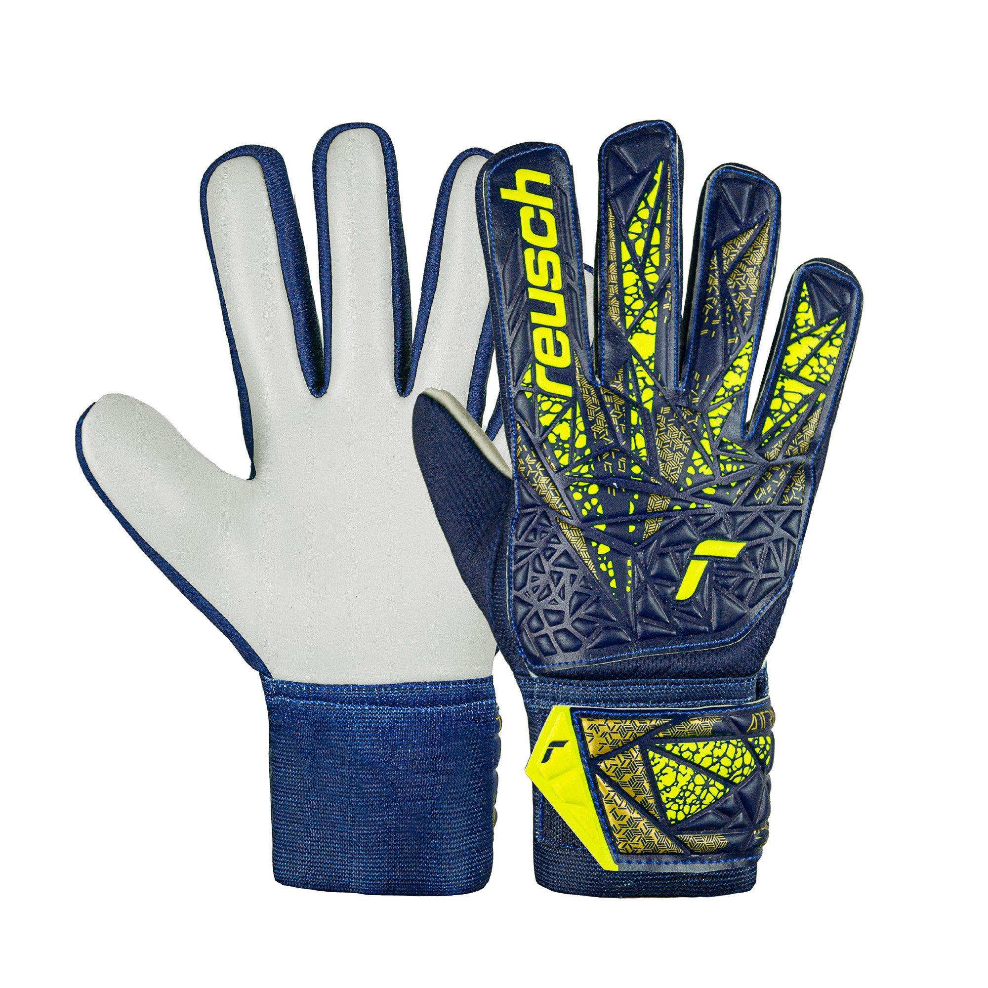 Prem Blue/Yellw - Reusch - Kids' Goalkeeper Gloves - 1
