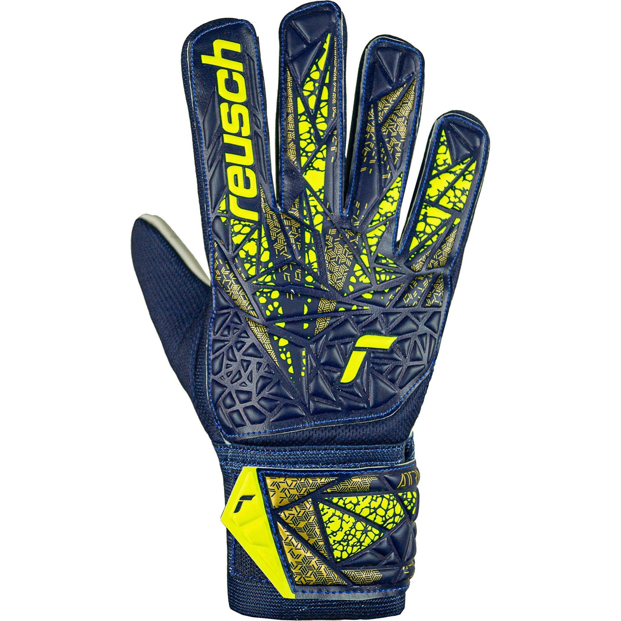 Prem Blue/Yellw - Reusch - Kids' Goalkeeper Gloves - 2