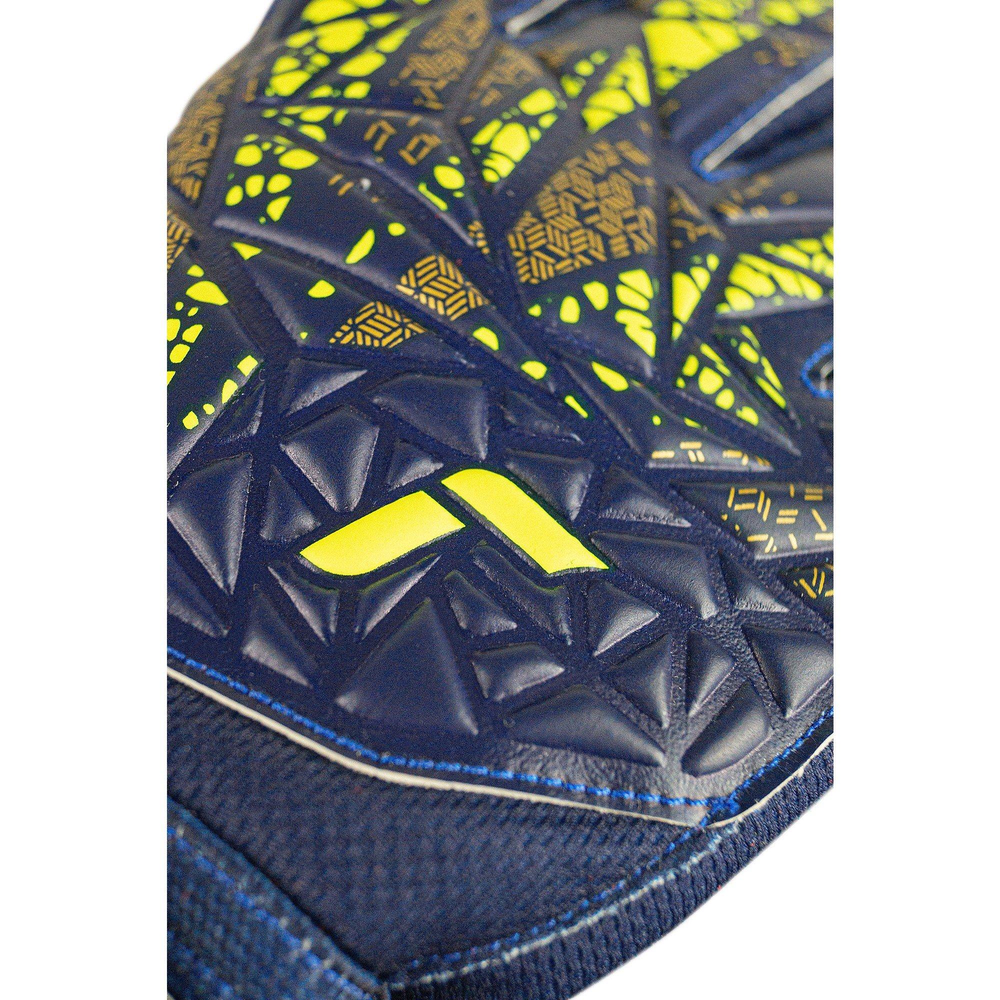 Prem Blue/Yellw - Reusch - Kids' Goalkeeper Gloves - 7