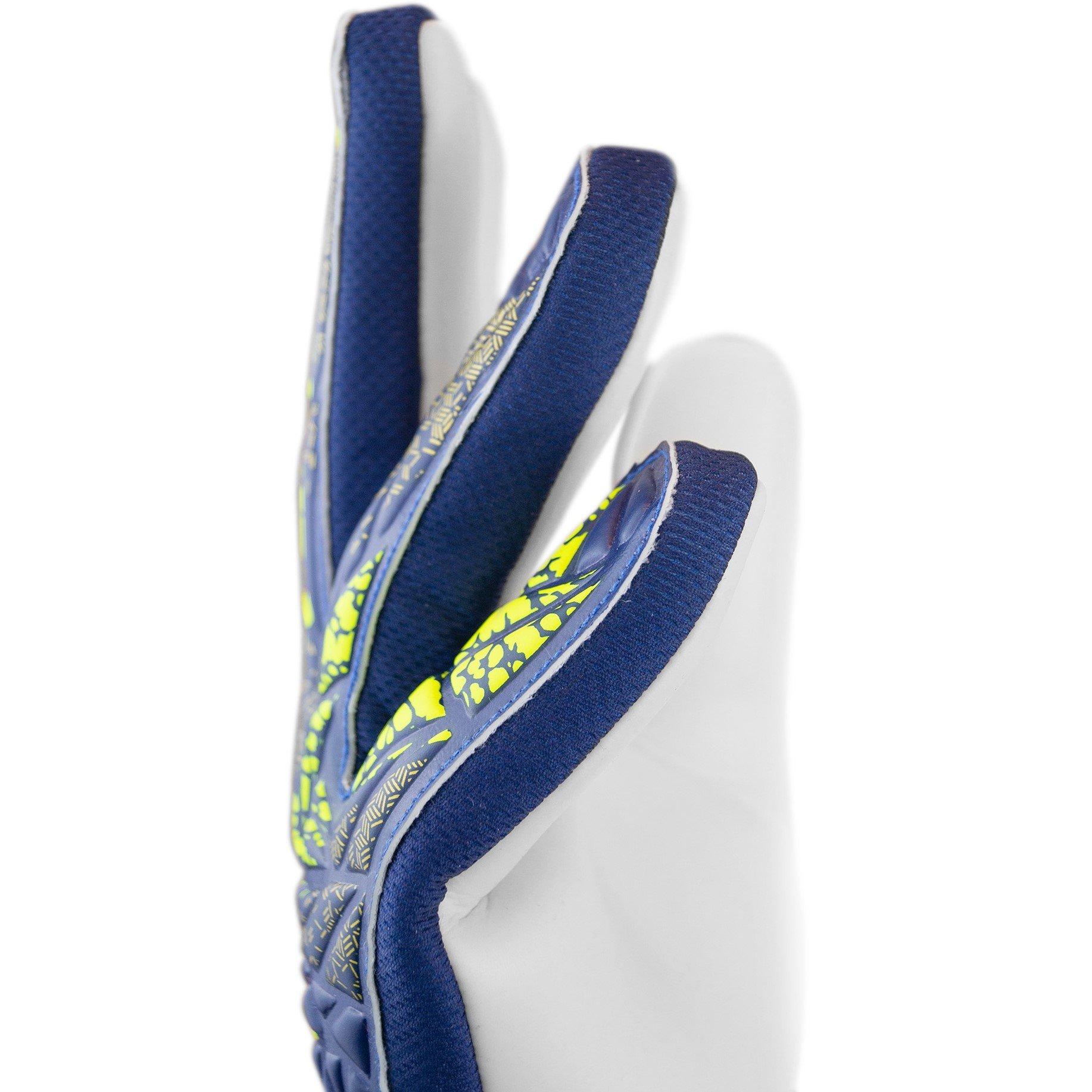 Prem Blue/Yellw - Reusch - Kids' Goalkeeper Gloves - 9