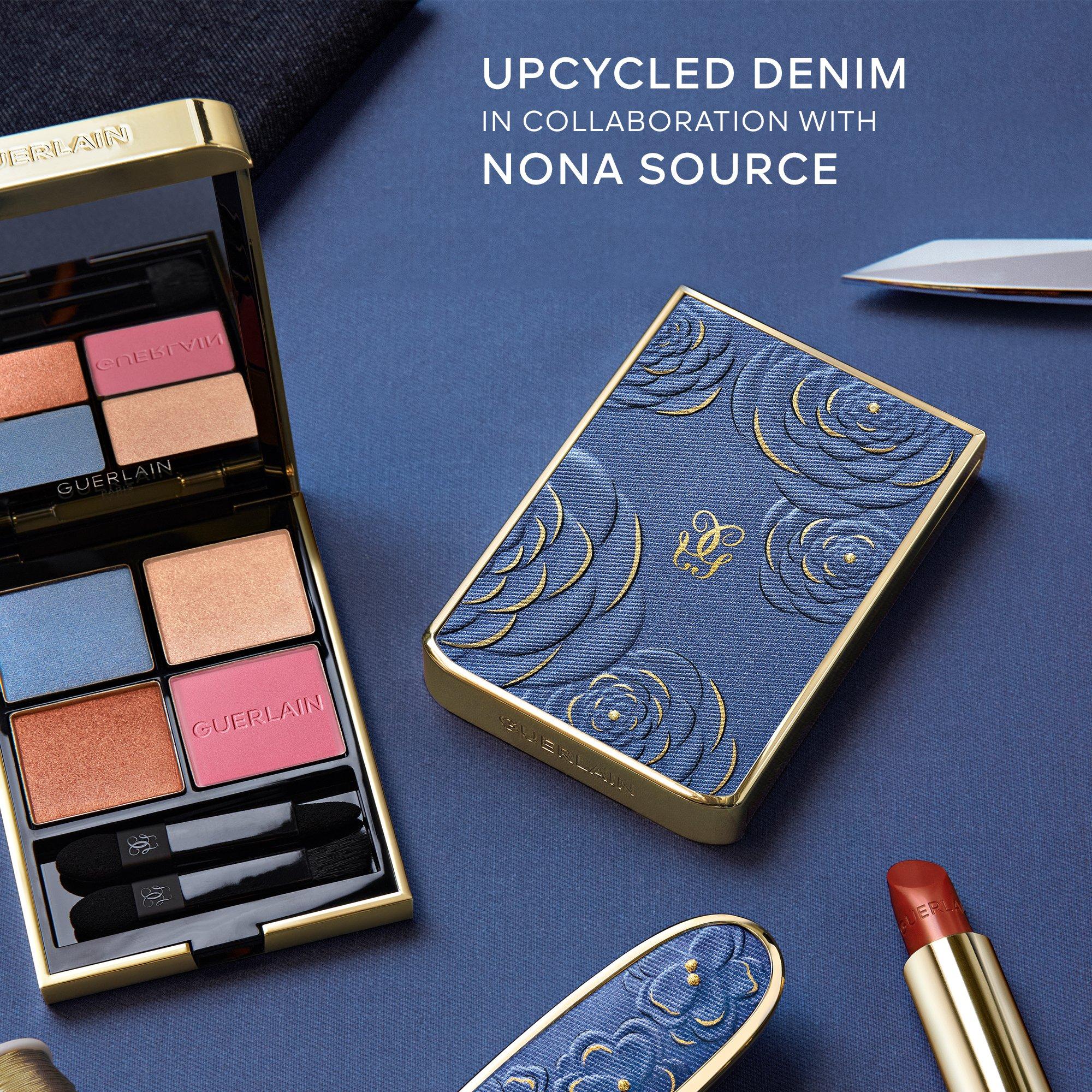 396 BLOSSOM - Guerlain - Ombres G Denim Blossom Eyeshadow quad - Limited Edition - 7