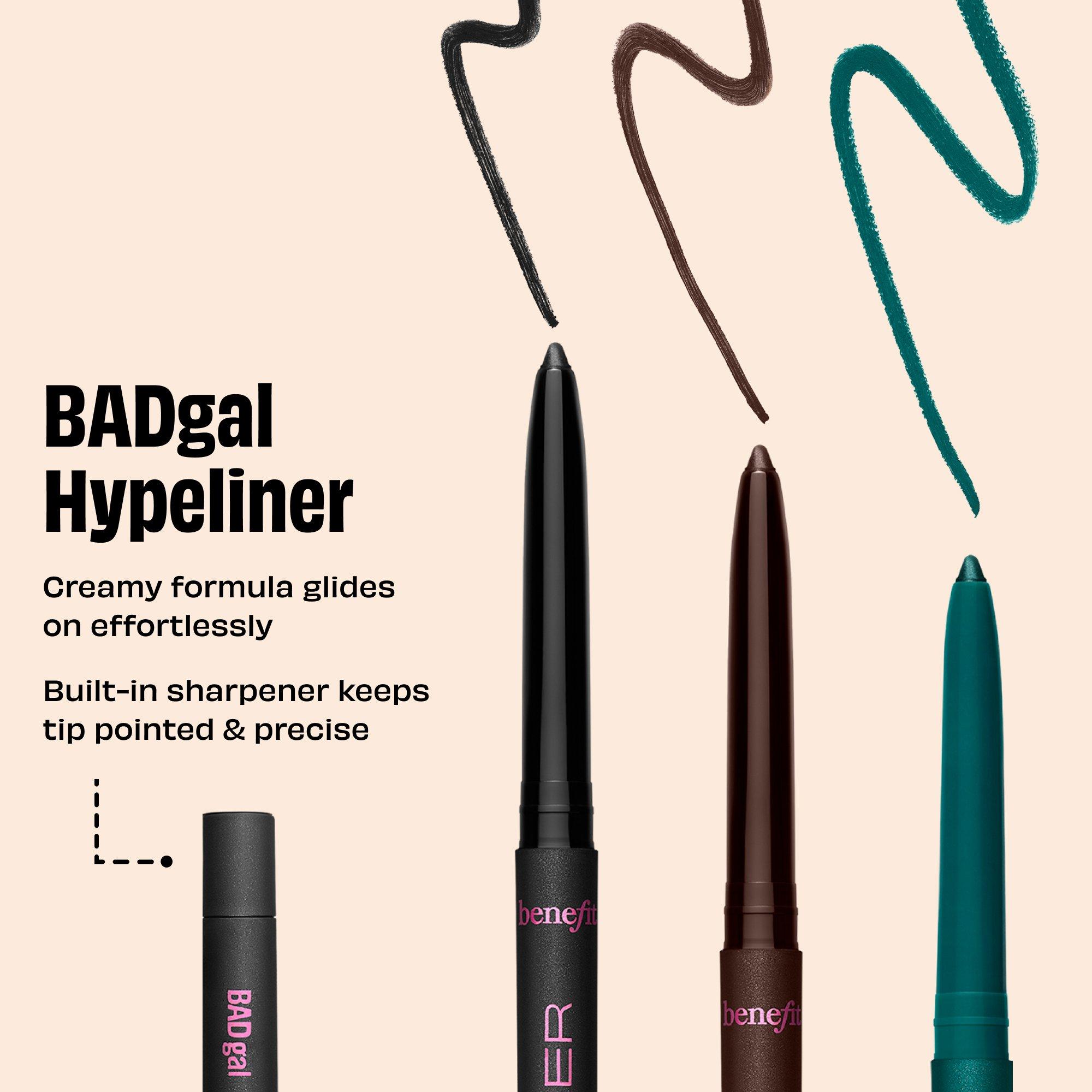 Midnight Brown - Benefit - BADgal! Hypeliner Waterproof Gel Pencil Eyeliner - 7