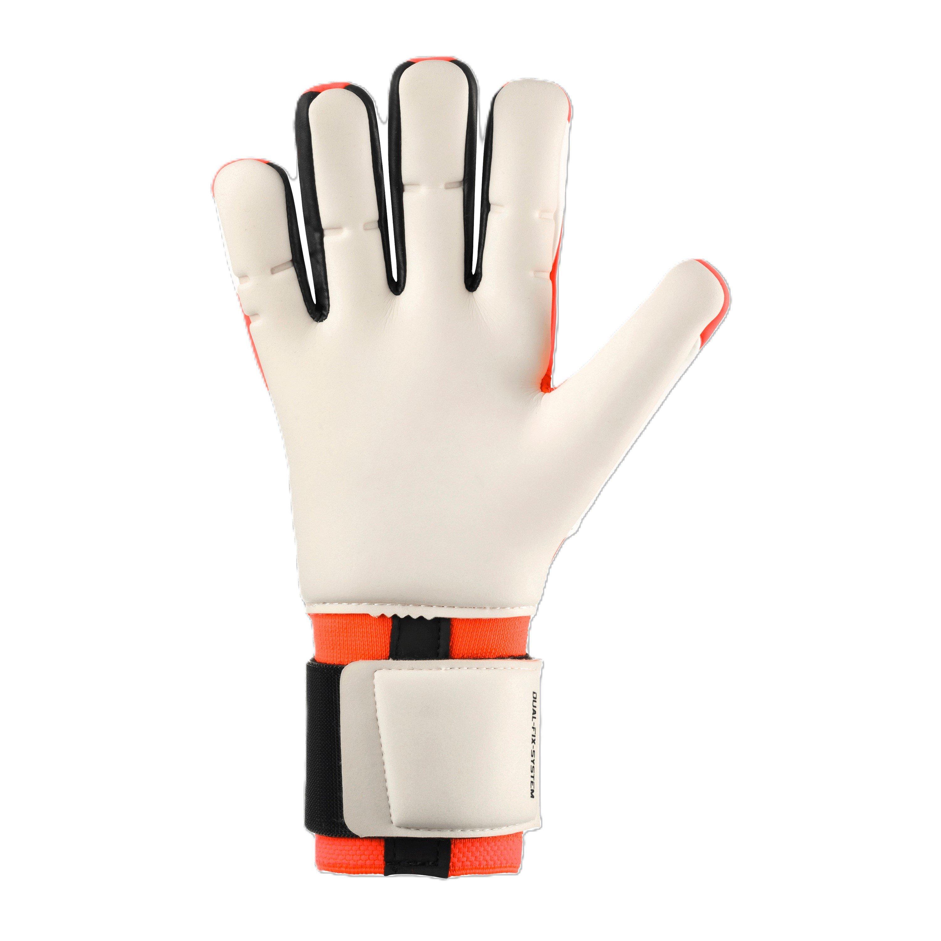 Fluo Red - Uhlsport - Adults Uhlsport Fangmaschine Absolutgrip Half Negative - 2
