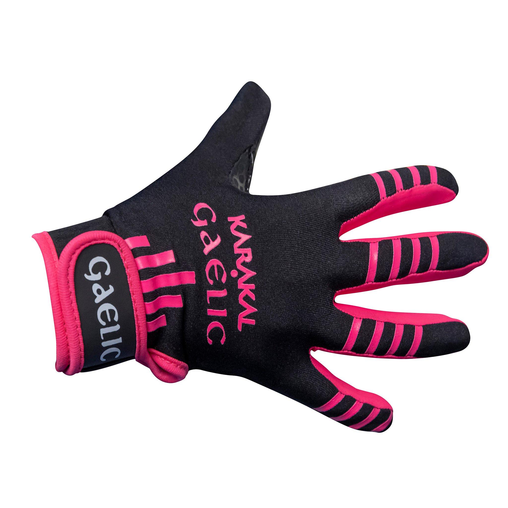 Roze/Zwart - Karakal - Team GAA Gloves Junior - 2