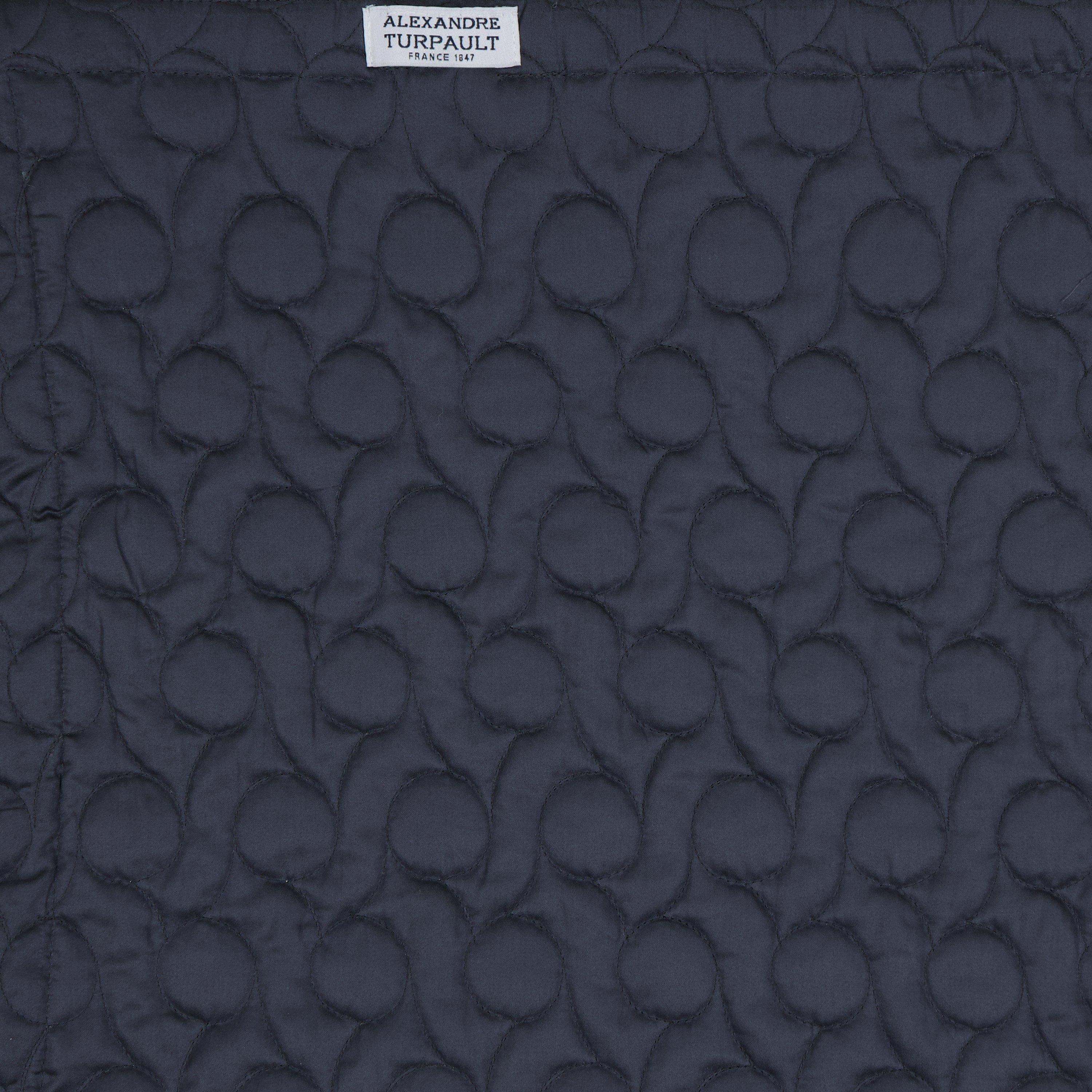 Almost Black - Alexandre Turpault - - Poesie Quilted Sateen Bedspread - 260x240cm - 3
