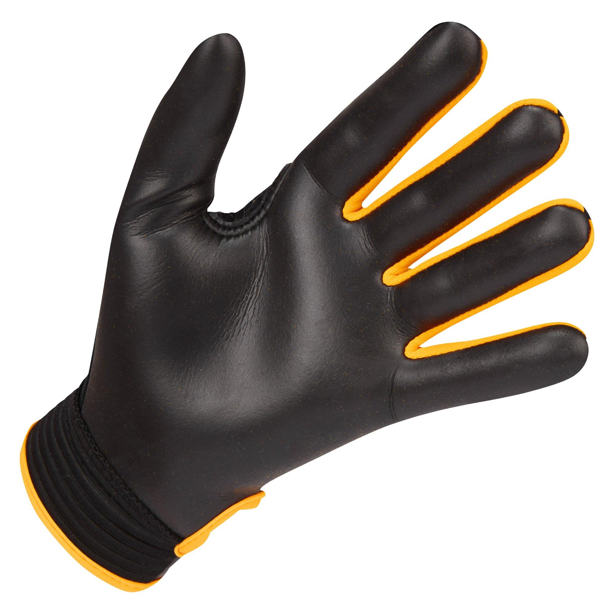 Black/Amber - ATAK Sports - Air Gaelic Gloves Junior - 3