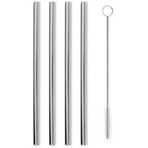 Silver - W and P - Straws