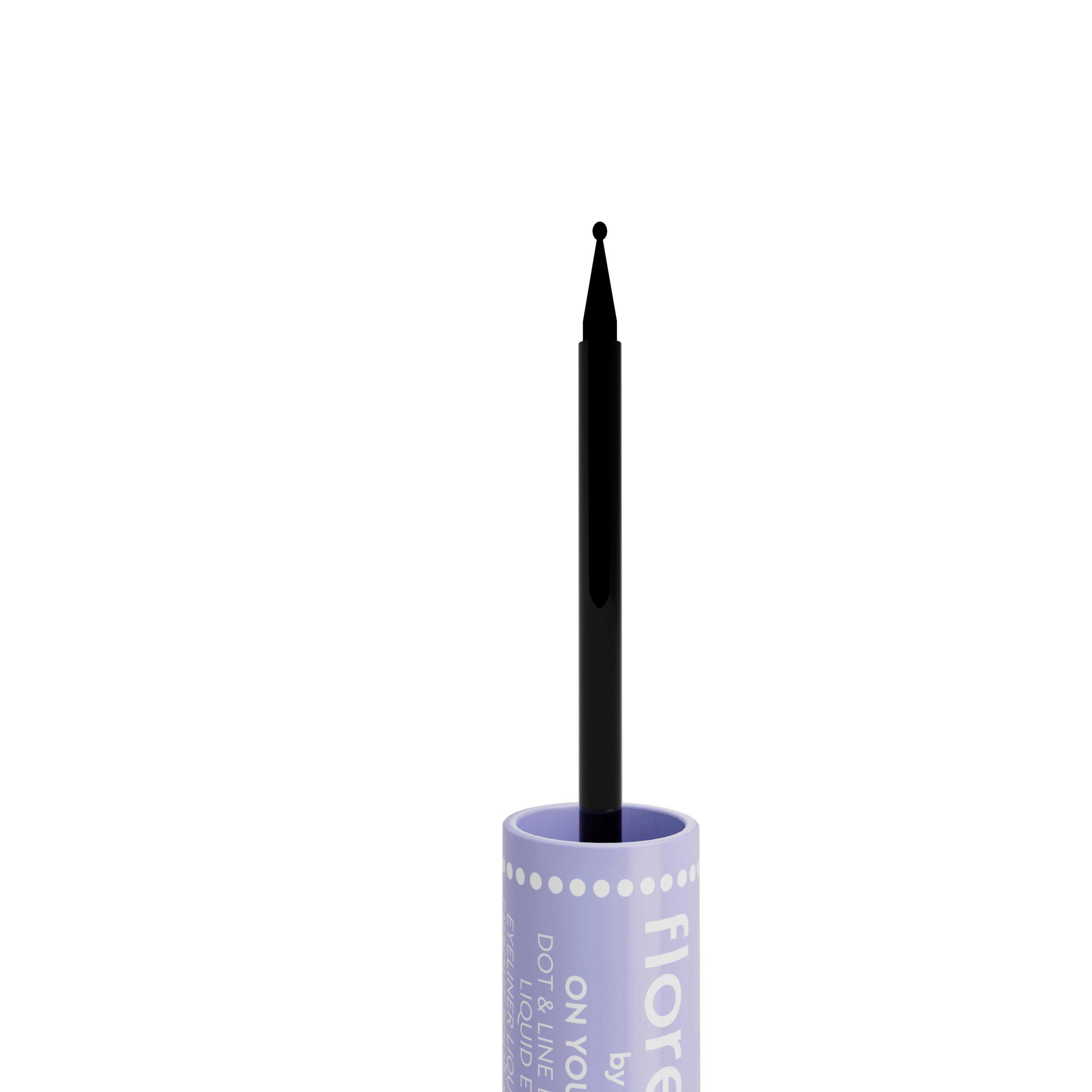 Clear - Florence by Mills - On Your Mark Dot & Line Dual-Ended Liquid Eyeliner - 3