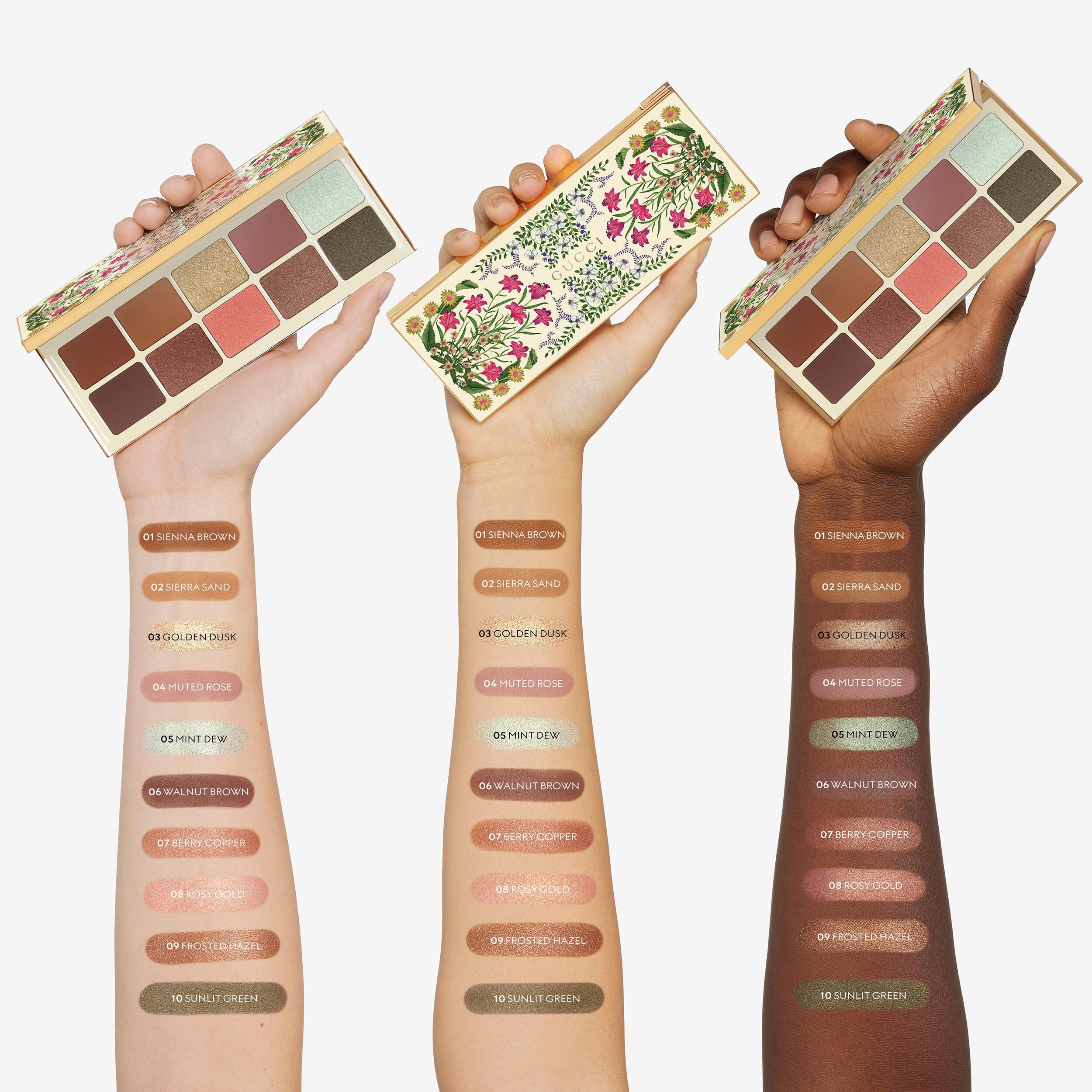 GorgeOrchidInt - Gucci - Gucci Flora Eye Palette Limited Edition - Sunset Orchid 10 g - 6