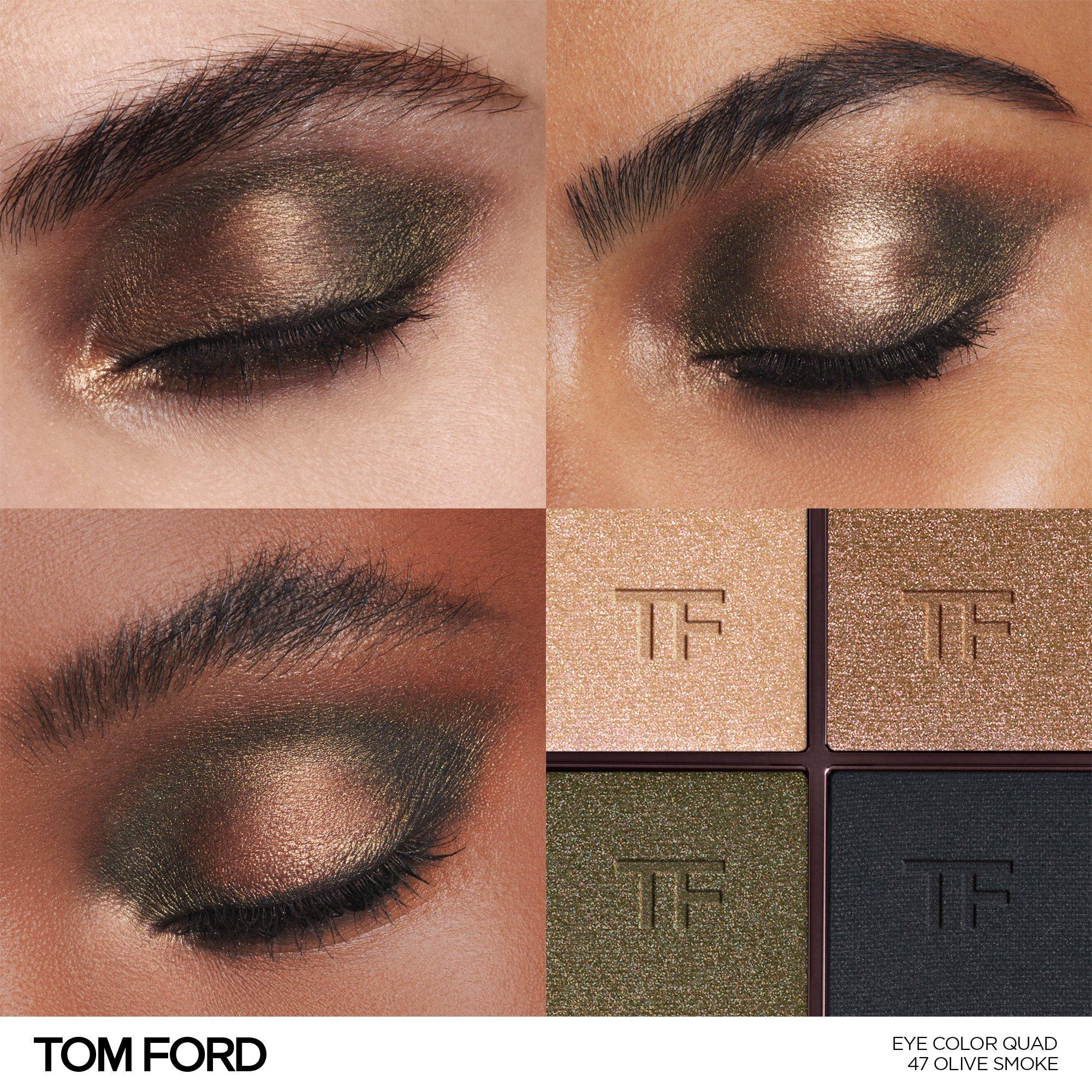 47 Olive Smoke - Tom Ford Beauty - Runway Eye Colour Quad Creme - 2