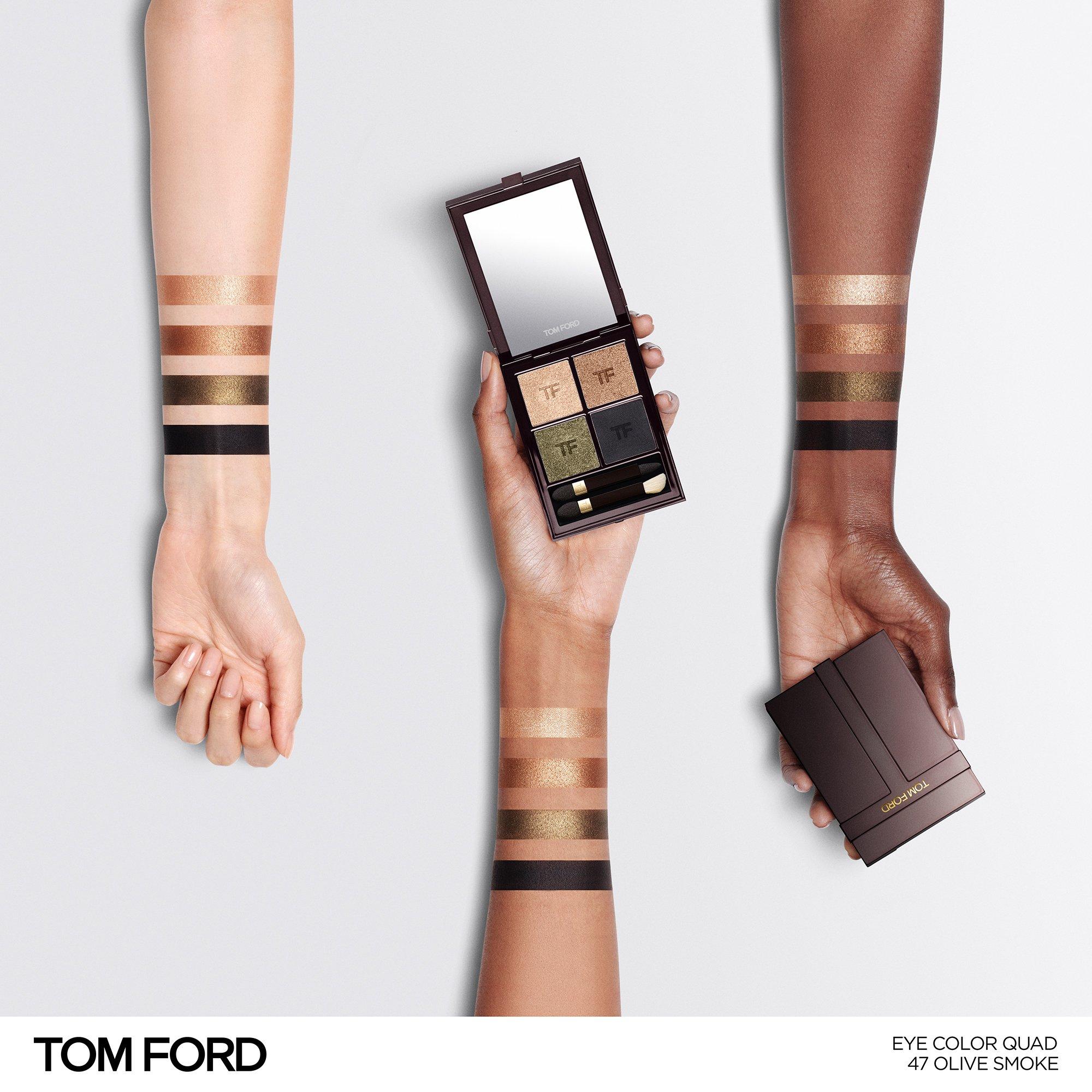 47 Olive Smoke - Tom Ford Beauty - Runway Eye Colour Quad Creme - 3
