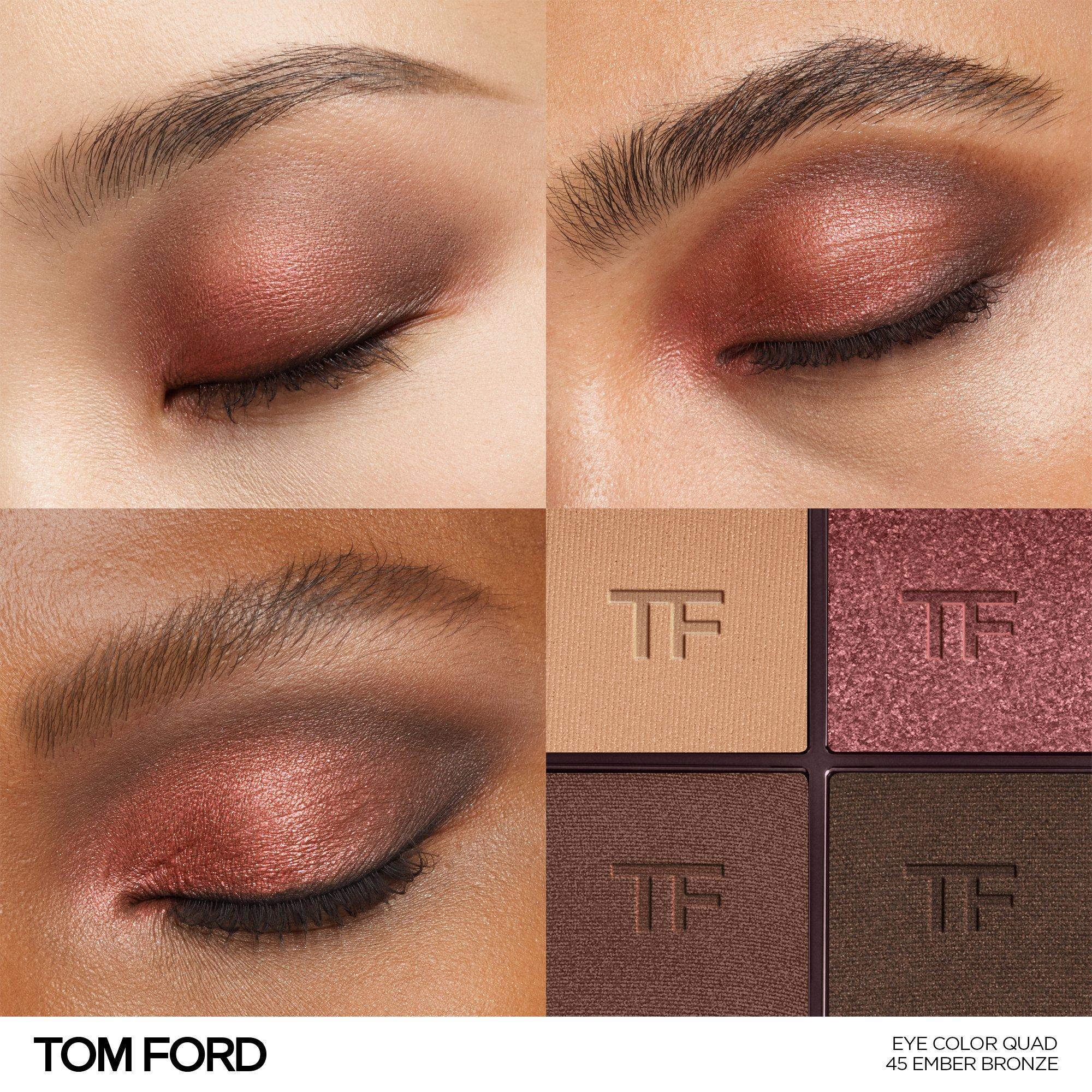 45 Ember Bronze - Tom Ford Beauty - Runway Eye Colour Quad Creme - 2